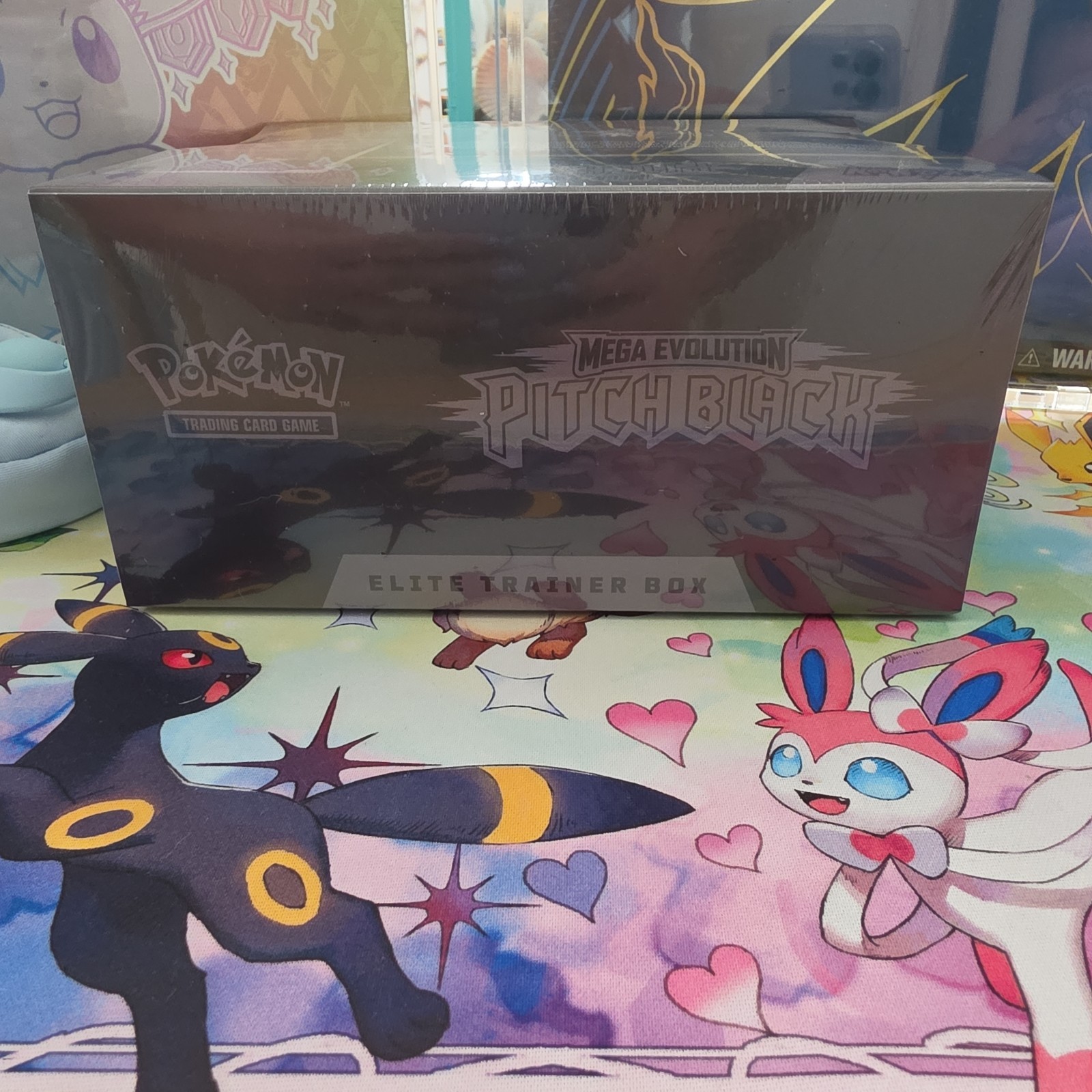 Pokemon Mega Evolution Pitch Black Elite Trainer Box Sealed ETB New