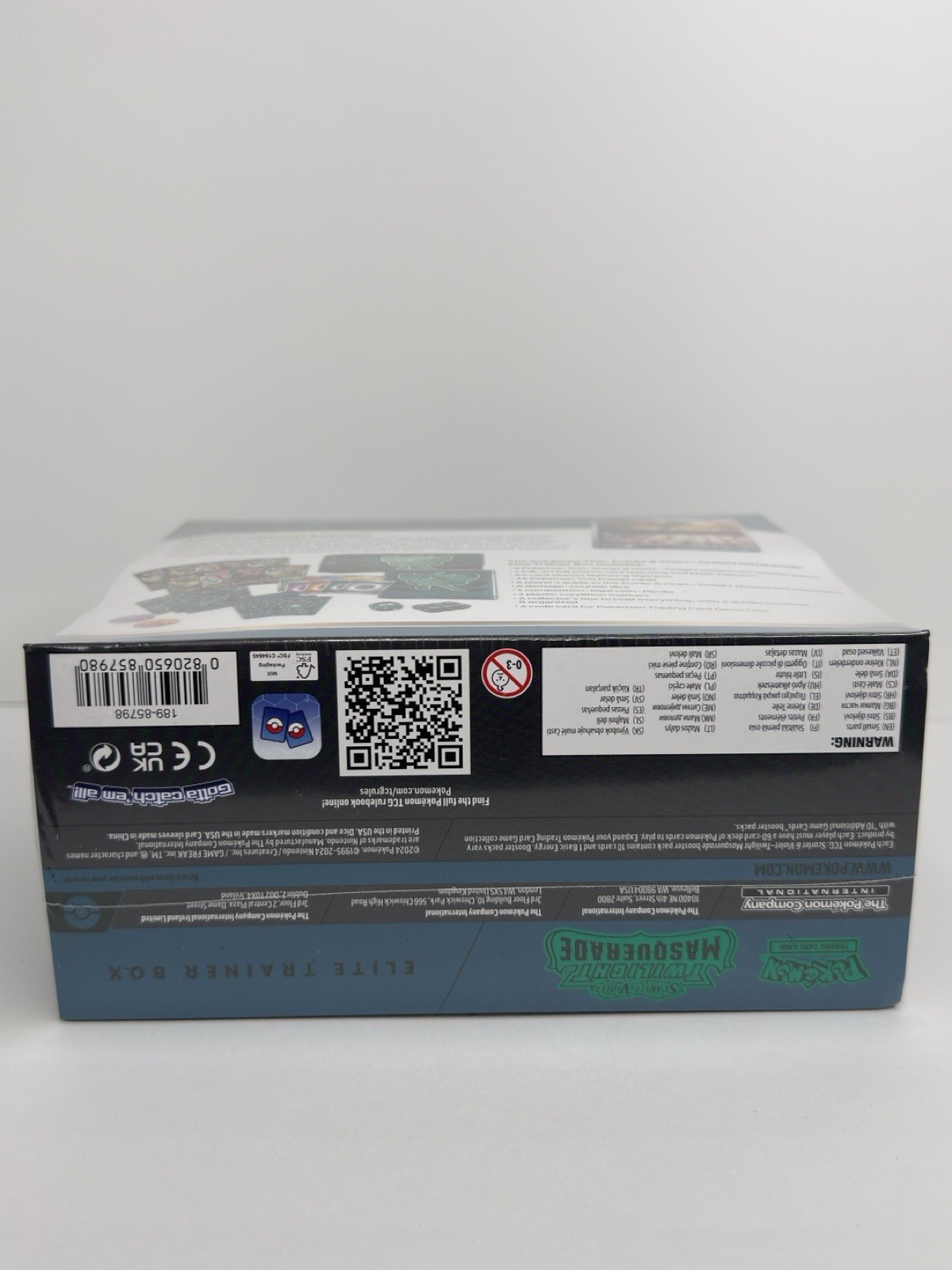 Twilight Masquerade Elite Trainer Box Scarlet & Violet English ETB Ships Fast