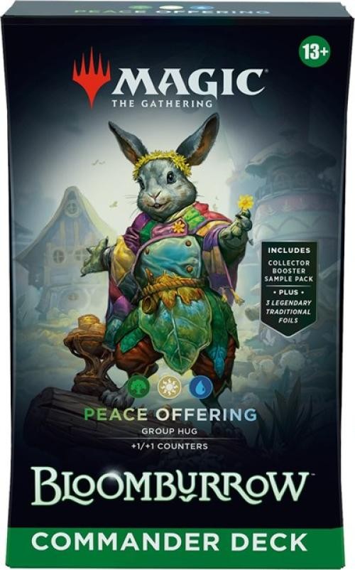 ~ Bloomburrow Commander Deck Peace Offering ~ New ~ ~ MTG ~