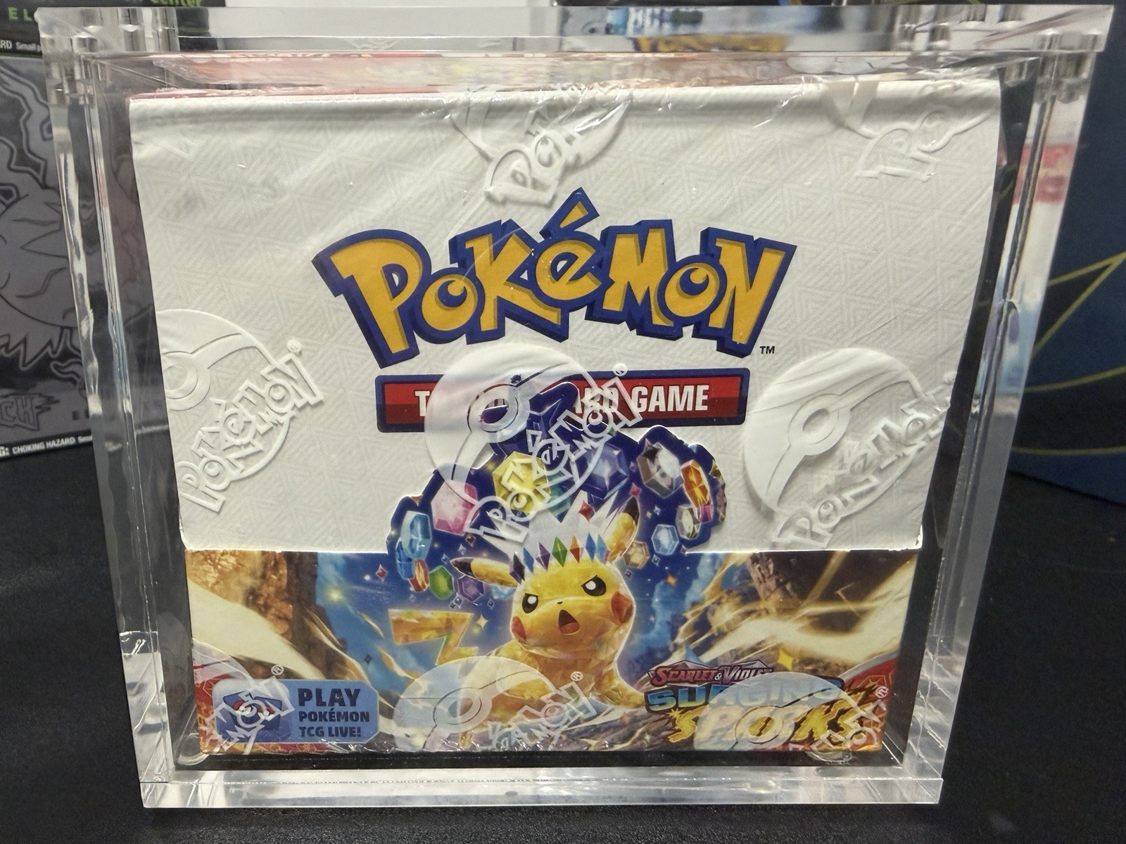 Pokémon TCG Scarlet Violet Surging Sparks Booster Box SV08 36 Cards, New Sealed