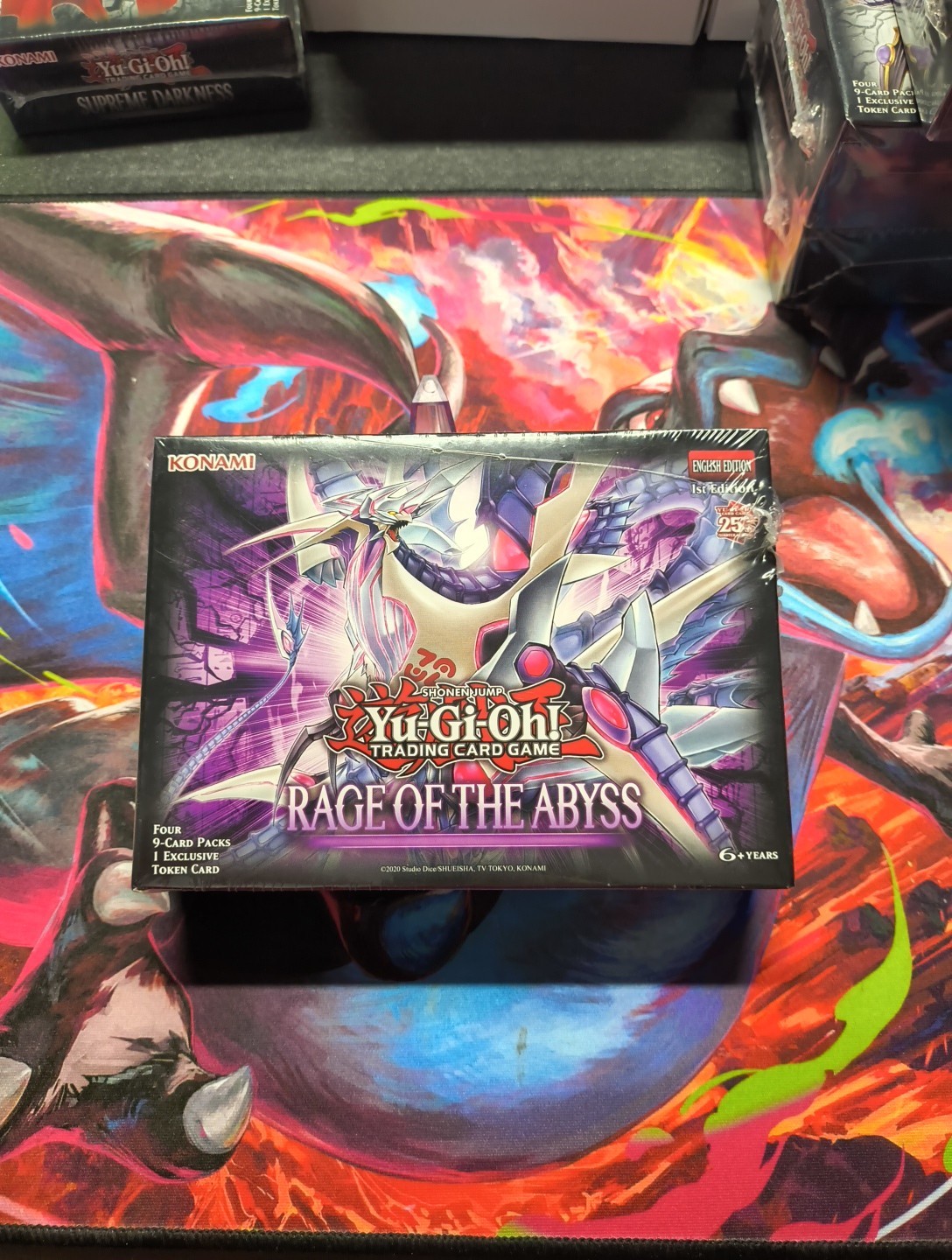 Yugioh Rage Of The Abyss – MINI BOOSTER BOX – Factory Sealed 1st Edition