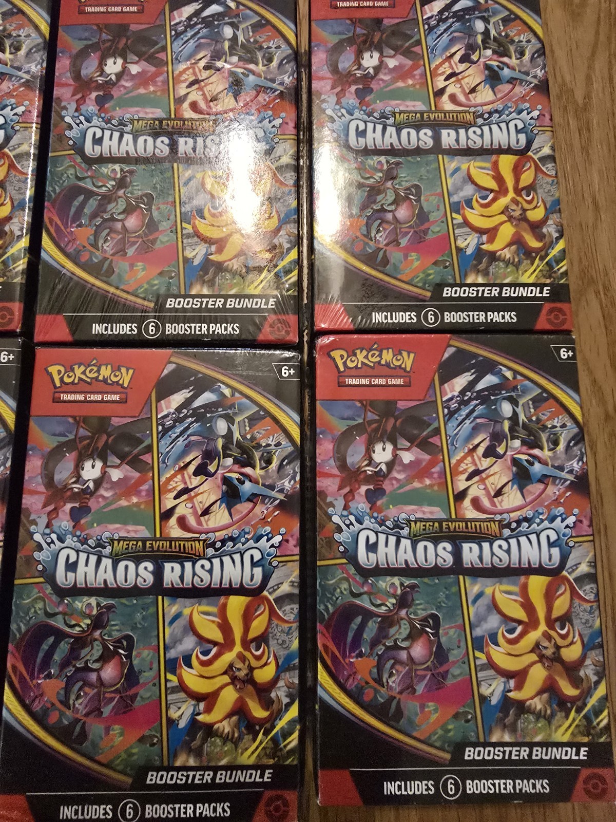 Pokemon TCG – Chaos Rising Booster Bundle – Lot Of 10 – Brand New Sealed