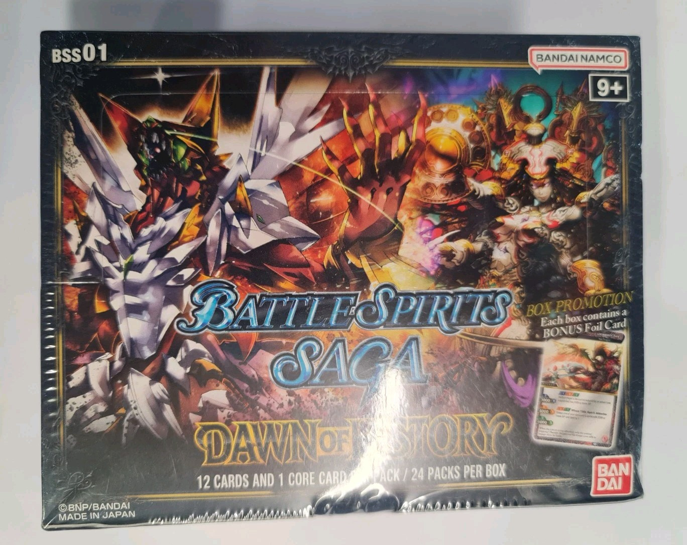 Battle Spirits Saga TCG Dawn Of History Sealed Booster Box Sealed Near Mint BSS