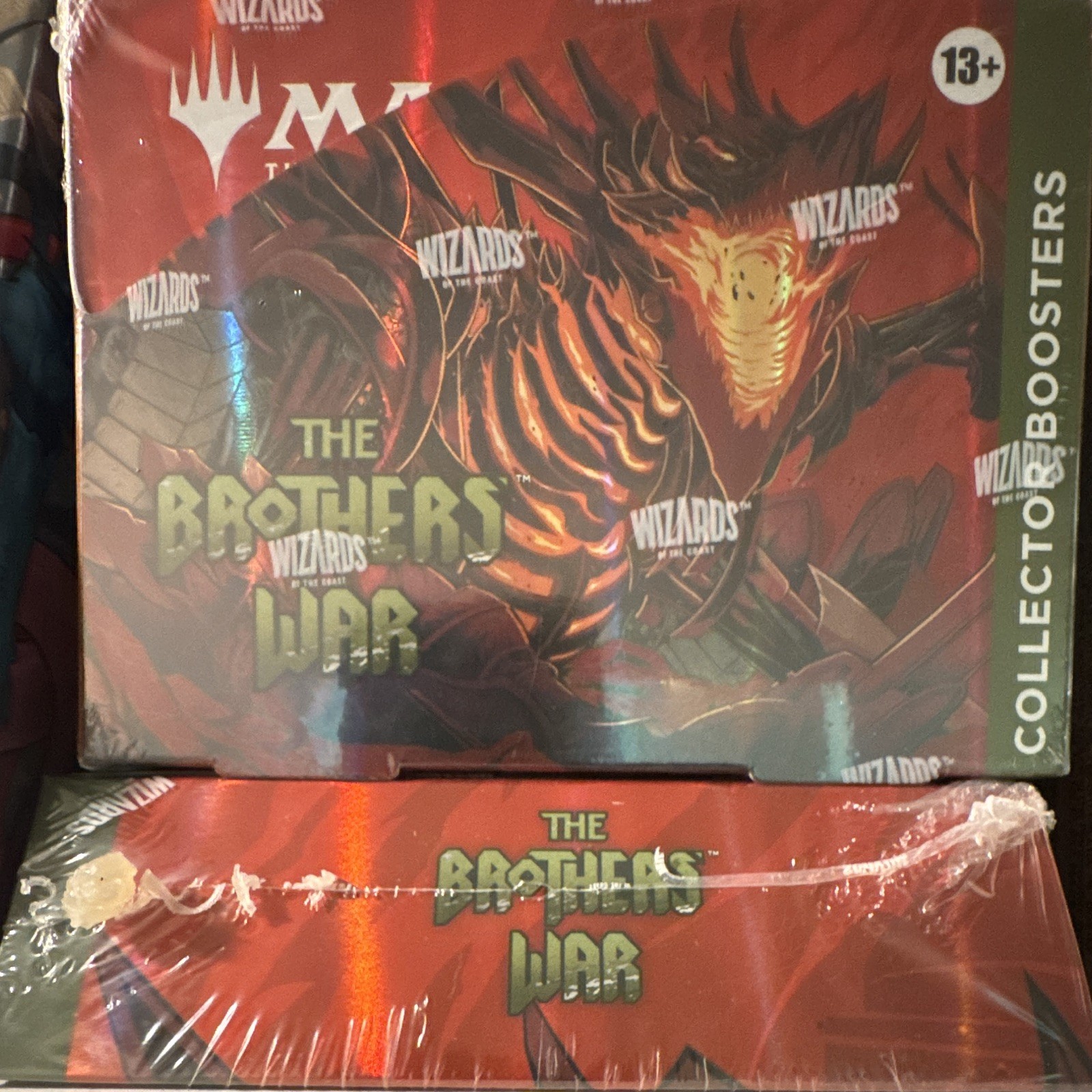 Magic: The Gathering The Brothers’ War Collector Booster Box.