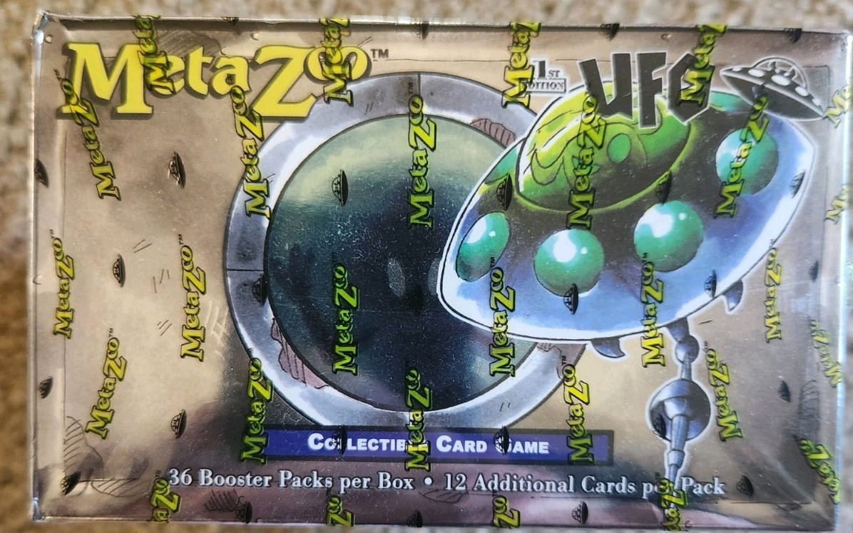MetaZoo Games CCG UFO 1st Edition Booster Box – 36 Packs