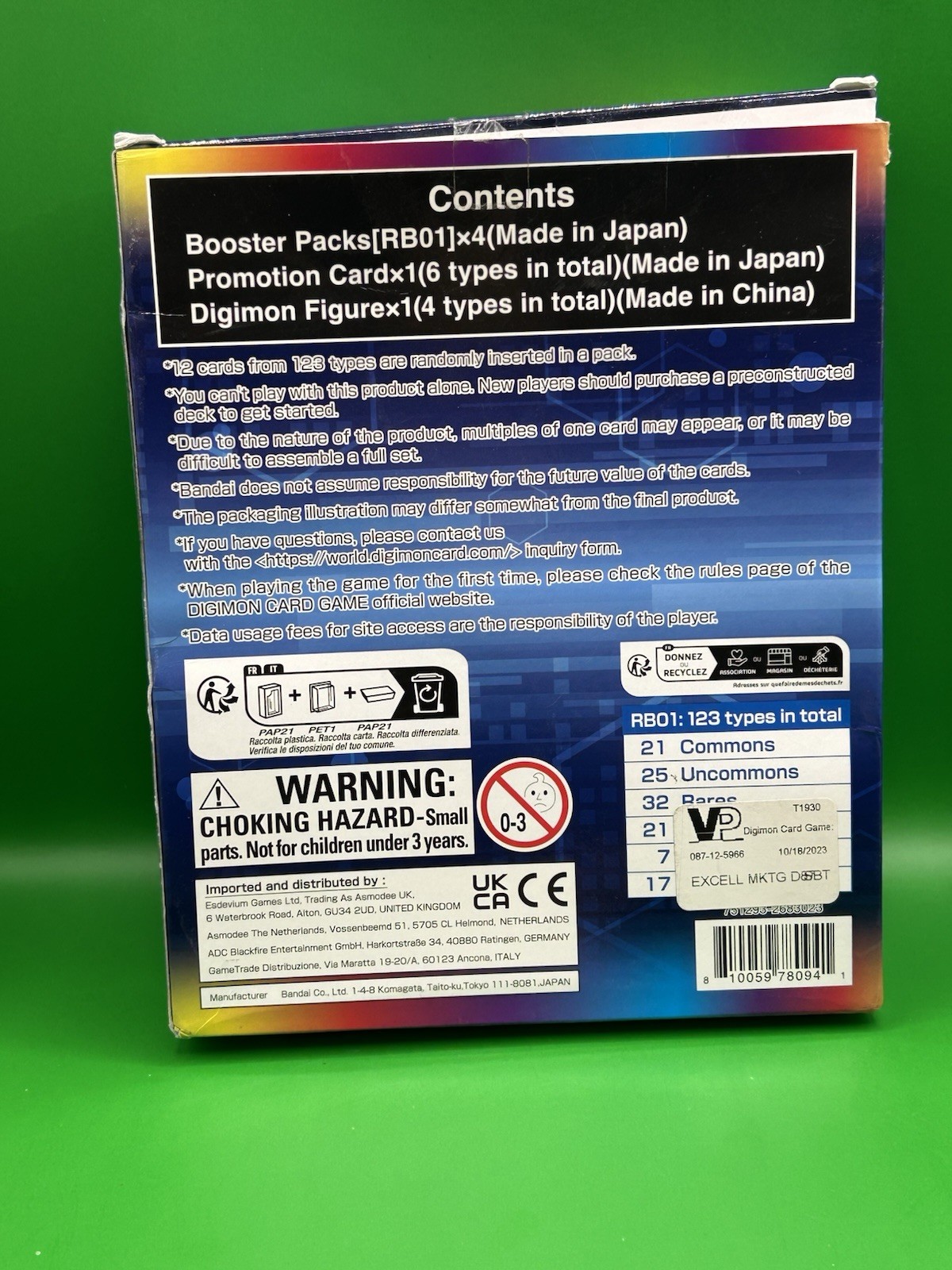 Digimon TCG Digimon Adventure Box 2 AB02 English New Sealed Black Memory Boost