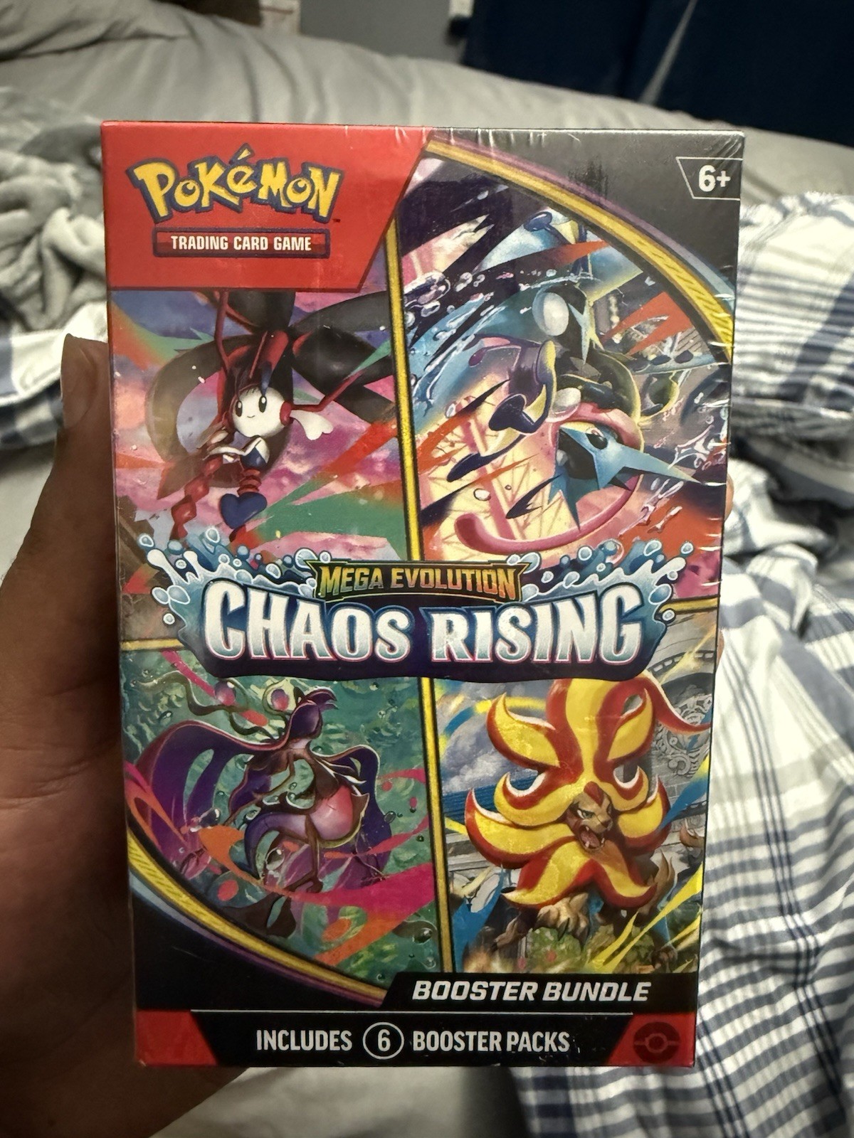 Pokémon TCG Mega Evolution Chaos Rising Booster Bundle