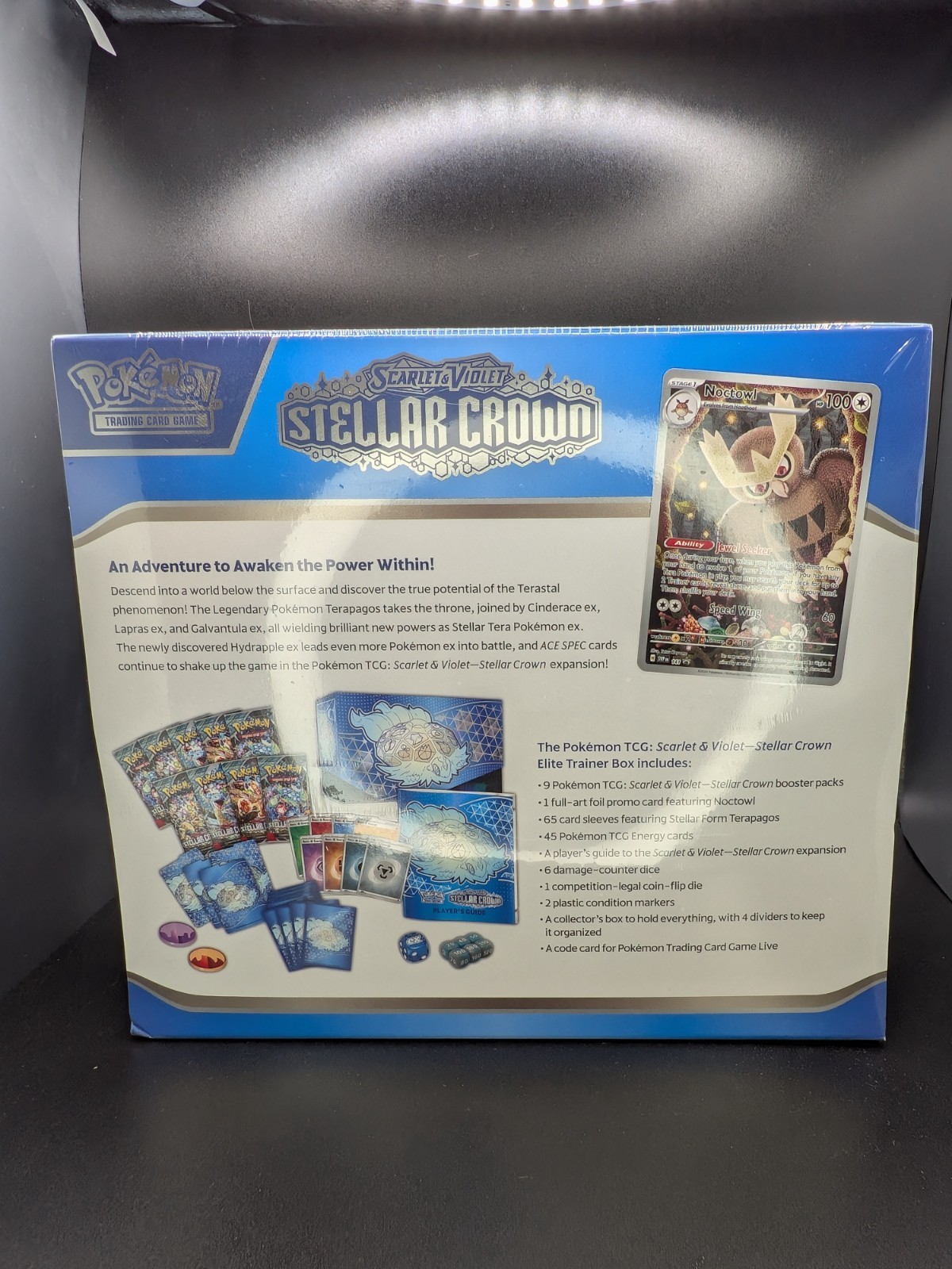 Pokémon TCG: Scarlet & Violet—Stellar Crown Elite Trainer Box (Sealed/Mint)