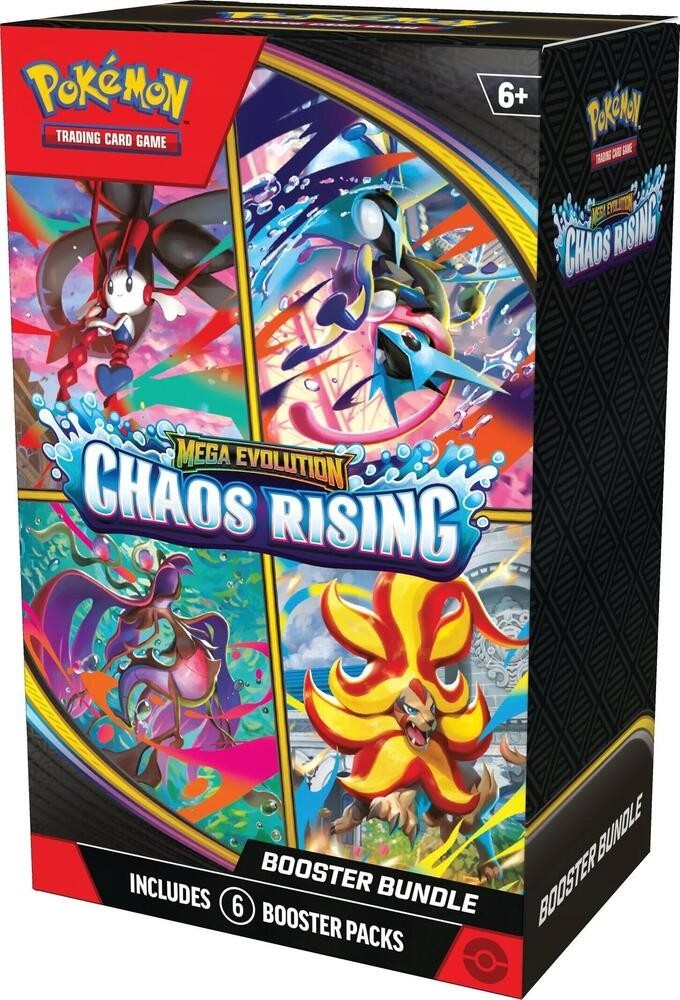 Pokemon TCG ME04: Chaos Rising Booster Bundle New Sealed
