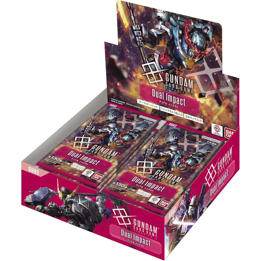 Gundam Card Game Japanese Dual Impact (GD02) Booster Box – Sealed
