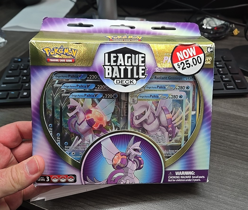 Pokemon Palkia Vstar League Battle Deck Brand New Factory Sealed