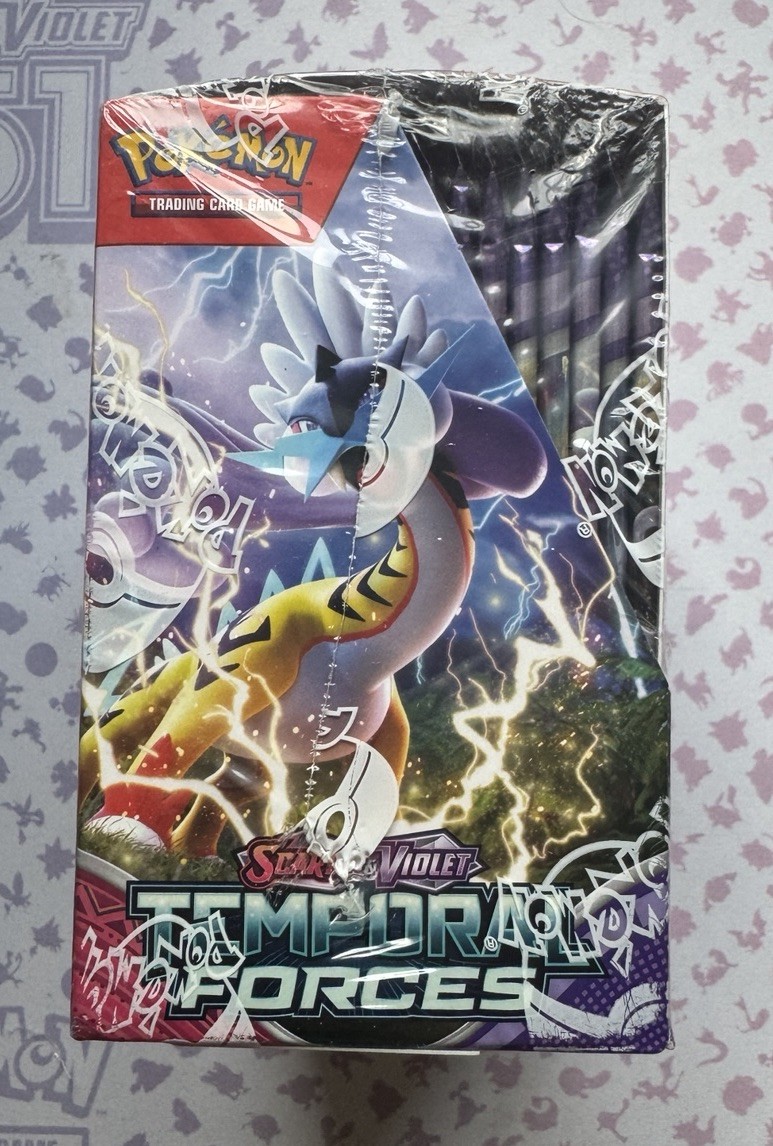 Pokemon TCG Scarlet & Violet Temporal Forces Sealed Booster Box