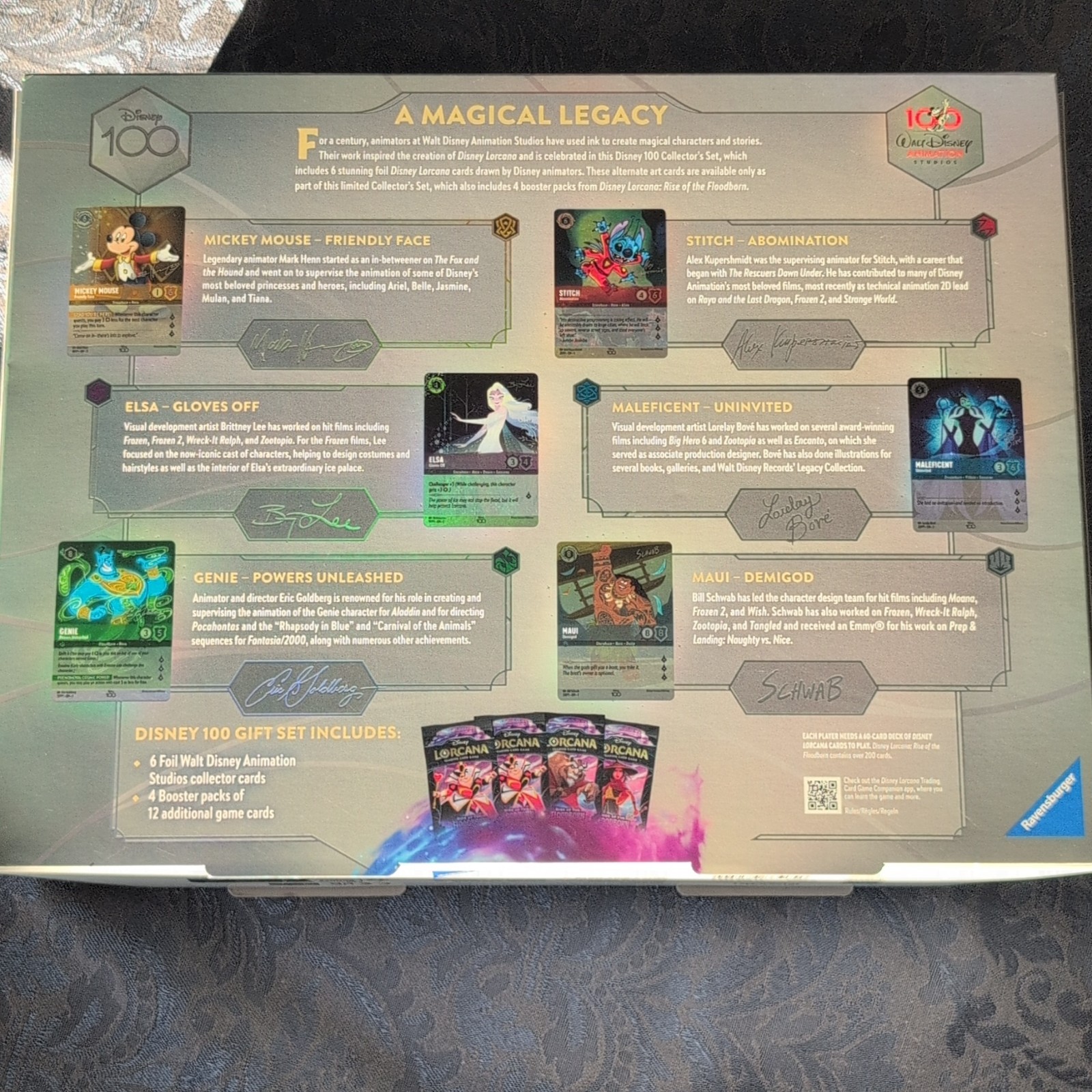 Disney Disney Lorcana TCG Disney 100 Collector’s Set Box Collector’s Ed EN 2023