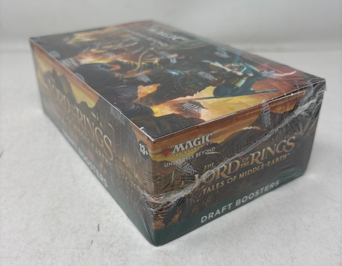 Magic The Gathering Lord of the Rings Tales Middle-Earth Draft Booster Box New!