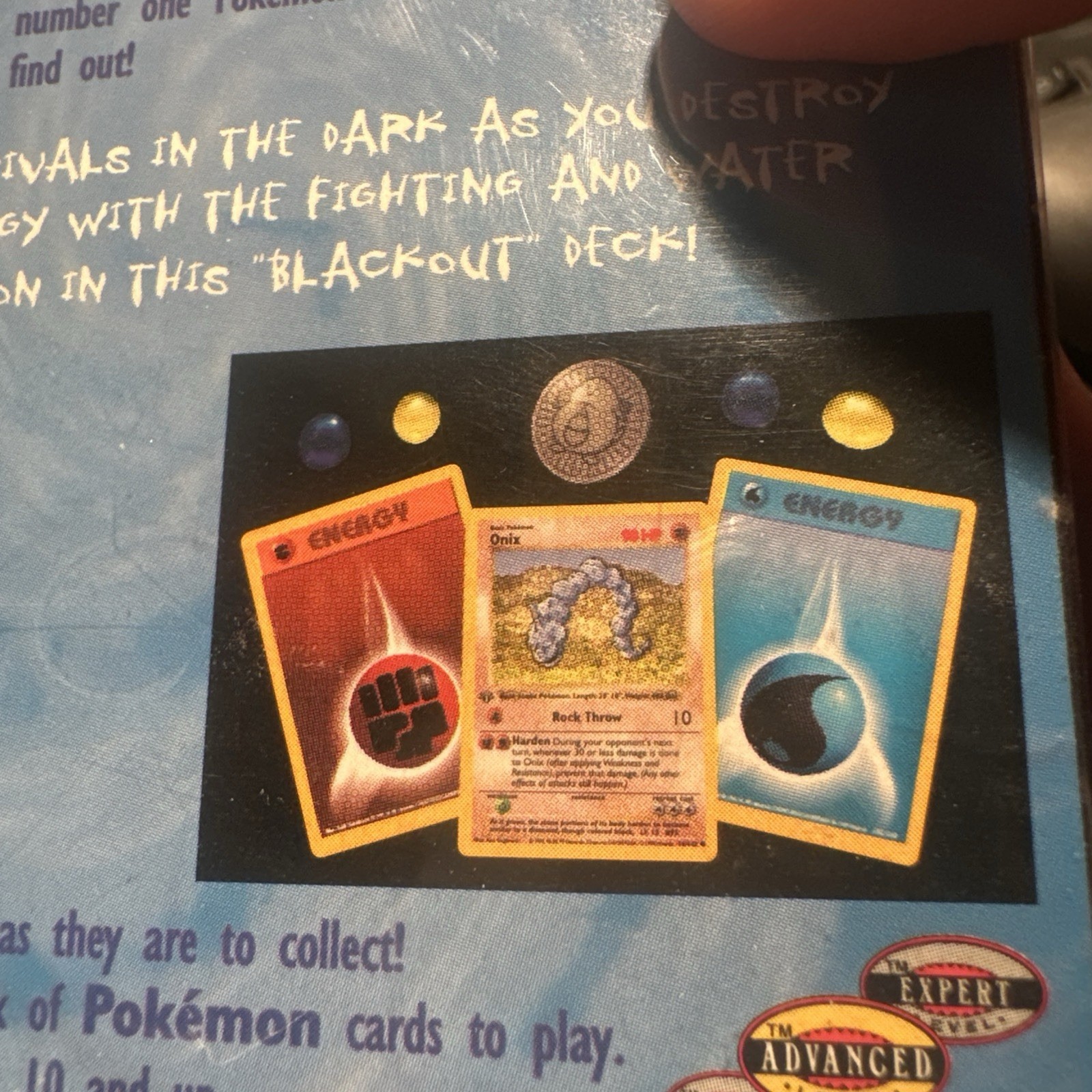 Pokemon TCG WOTC Base Set Blackout Theme Deck SEALED