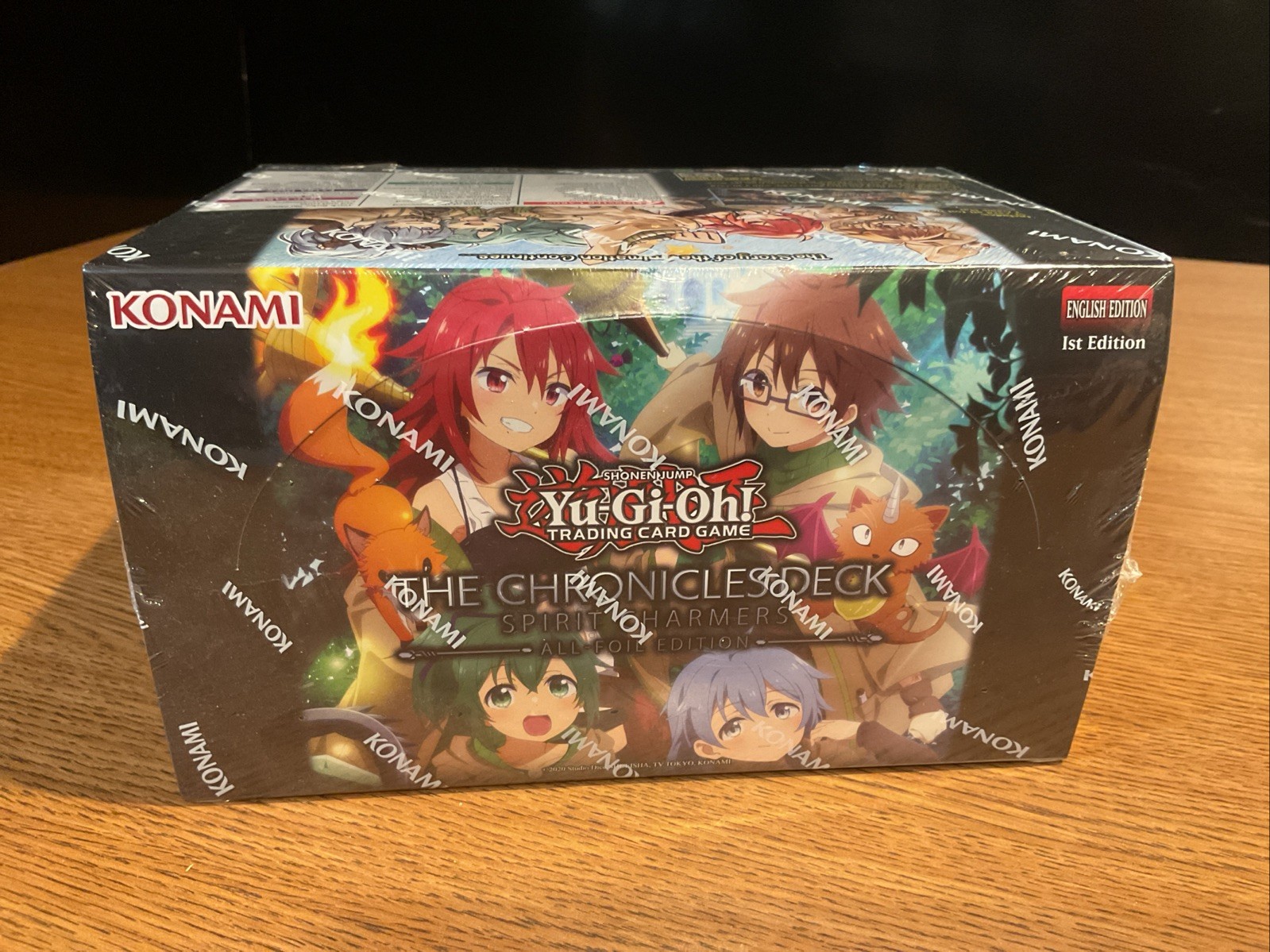 Yugioh The Chronicles Deck Spirit Charmers SEALED DISPLAY 8 Decks