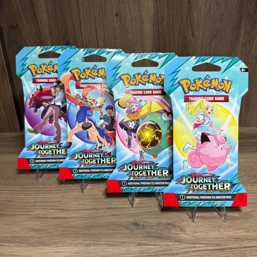 Pokemon TCG JOURNEY TOGETHER /Booster Bundles/Checklane/Sleeved Boosters SEALED