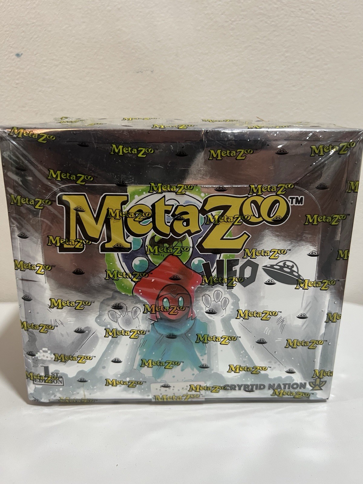 MetaZoo UFO 1st Edition Booster Box Factory Sealed 2022 TCG Trading Card Game