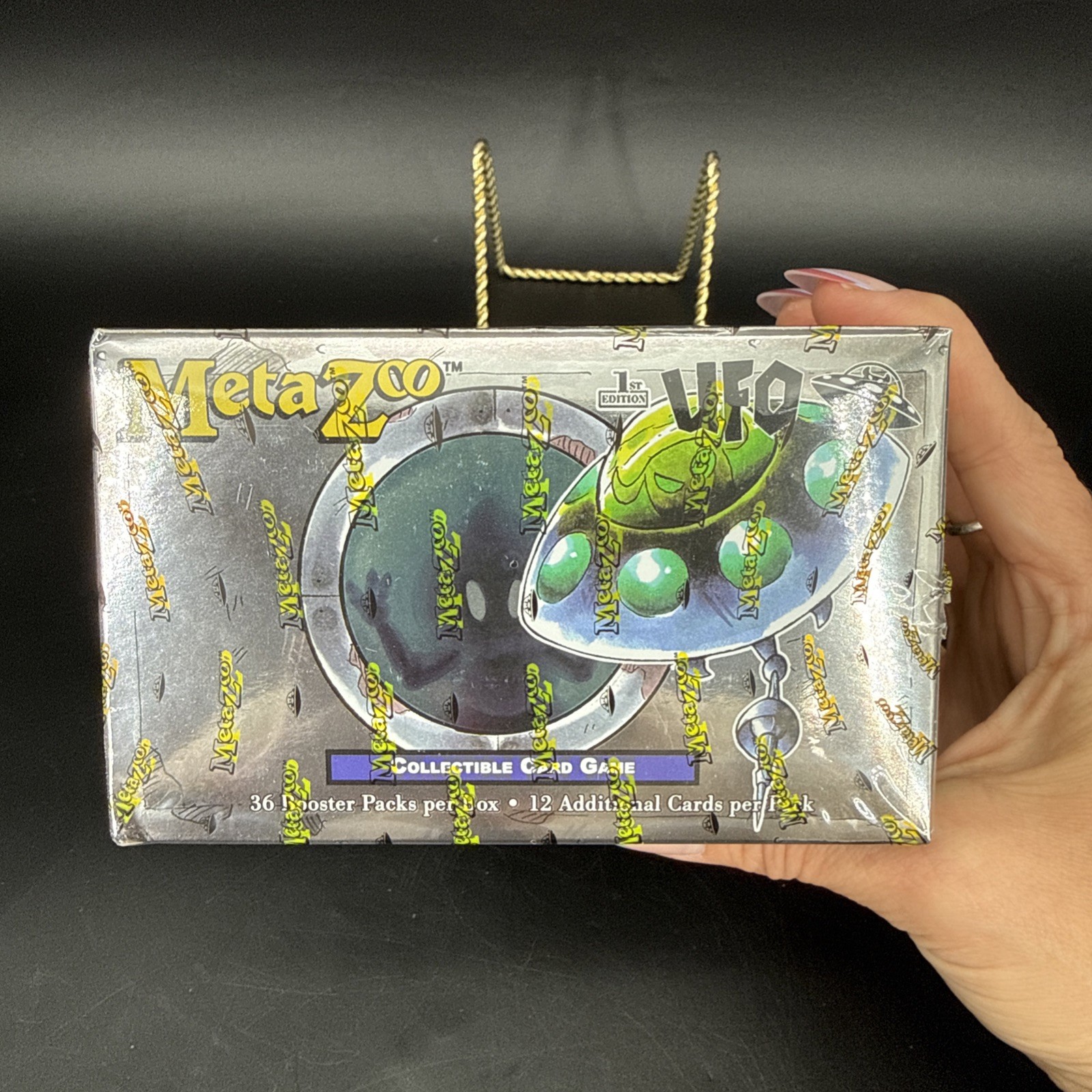 MetaZoo Games CCG UFO 1st Edition Booster Box – 36 Packs – Sealed