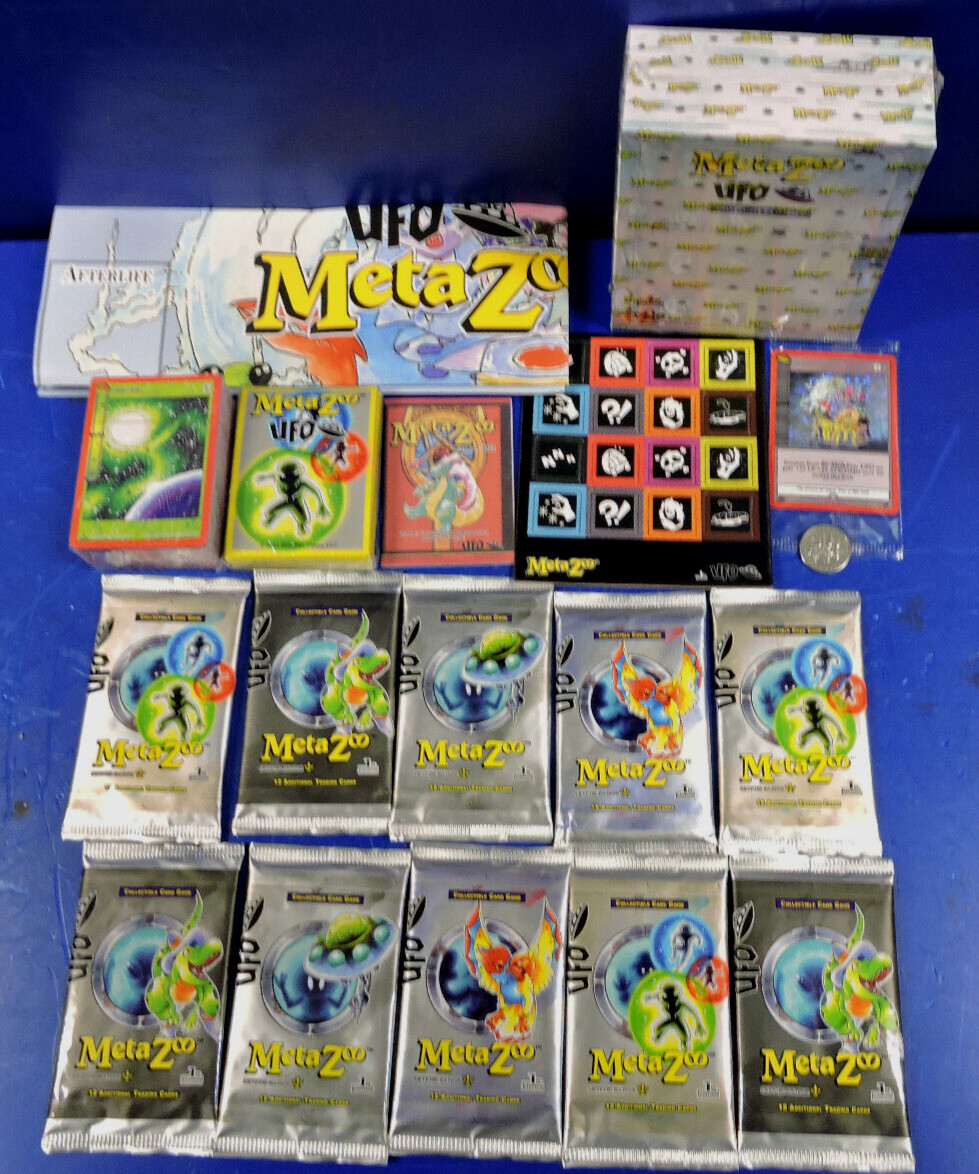 NEW MetaZoo UFO Spellbook 1st Edition Cryptid Nation / Complete Set / SEALED