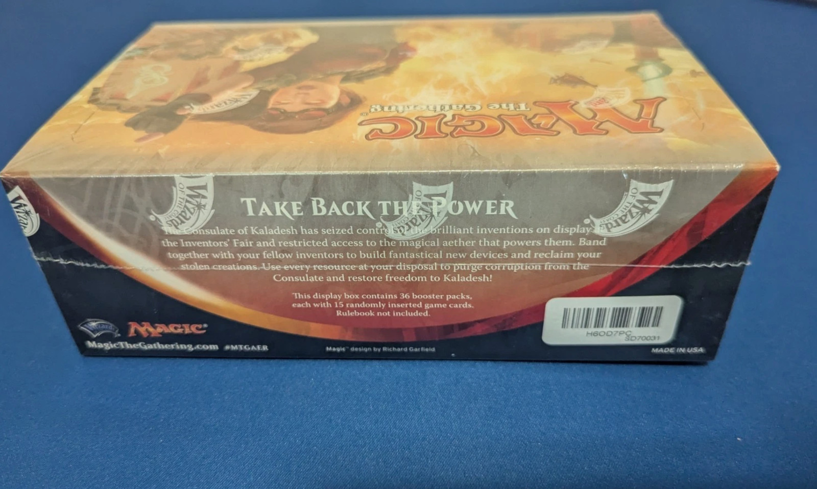 NEW SEALED Magic The Gathering Aether Revolt Booster Box – 2017 Kaladesh Block