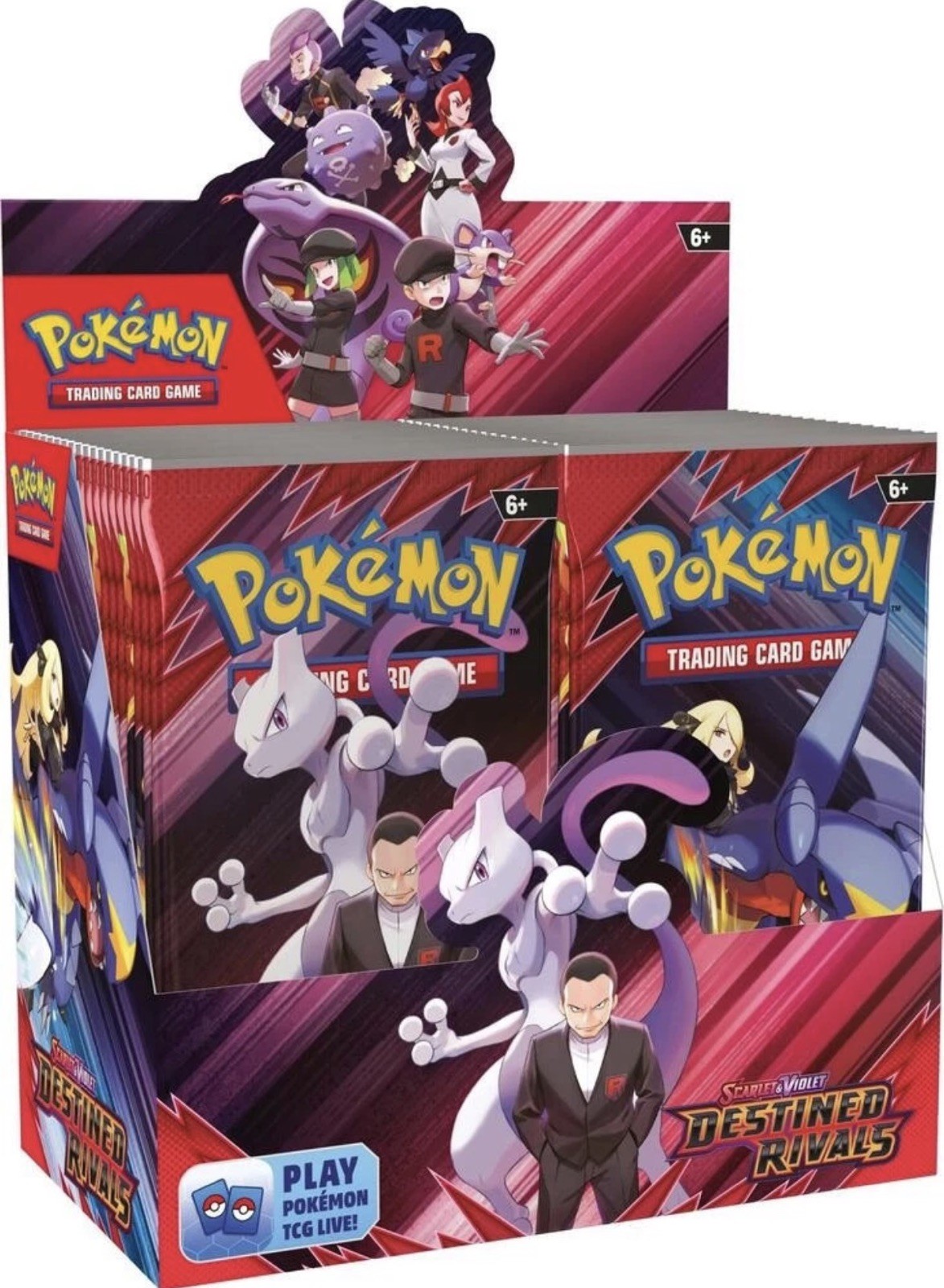 Pokemon TCG Scarlet and Violet Destined Rivals Booster Box Factory Seal SV10