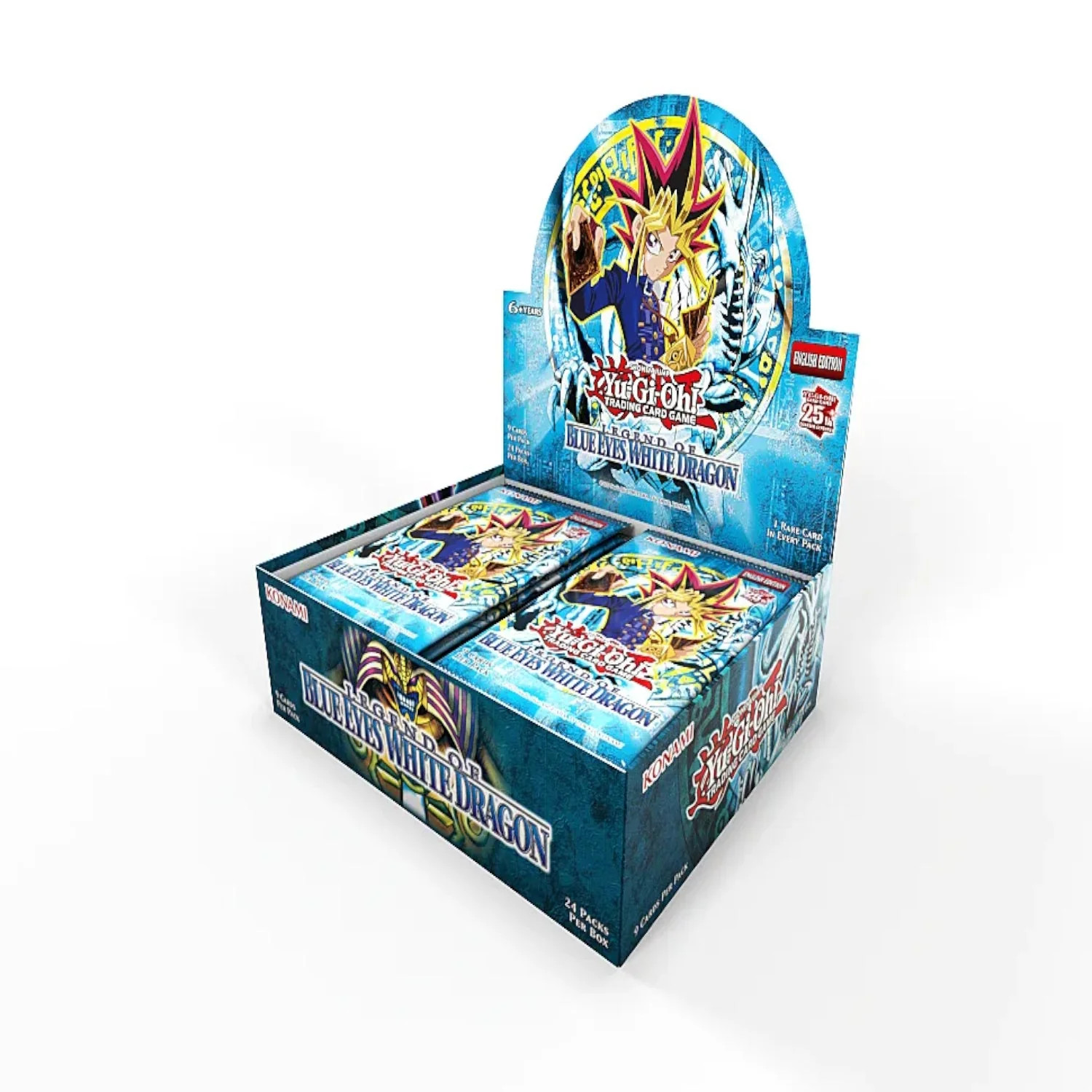 Yu-Gi-Oh! TCG: Legend of Blue Eyes White Dragon Booster Box – 24 Packs Brand NEW
