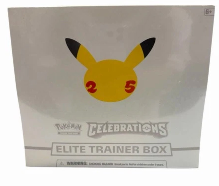 Pokémon TCG: 25th Anniversary Celebrations SEALED Elite Trainer Box (2021)