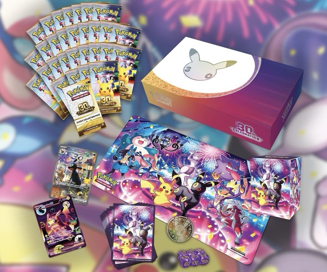 Pokémon TCG 30th Celebration Ultra-Premium Collection 2-Box UPC Combo Pre-Sale