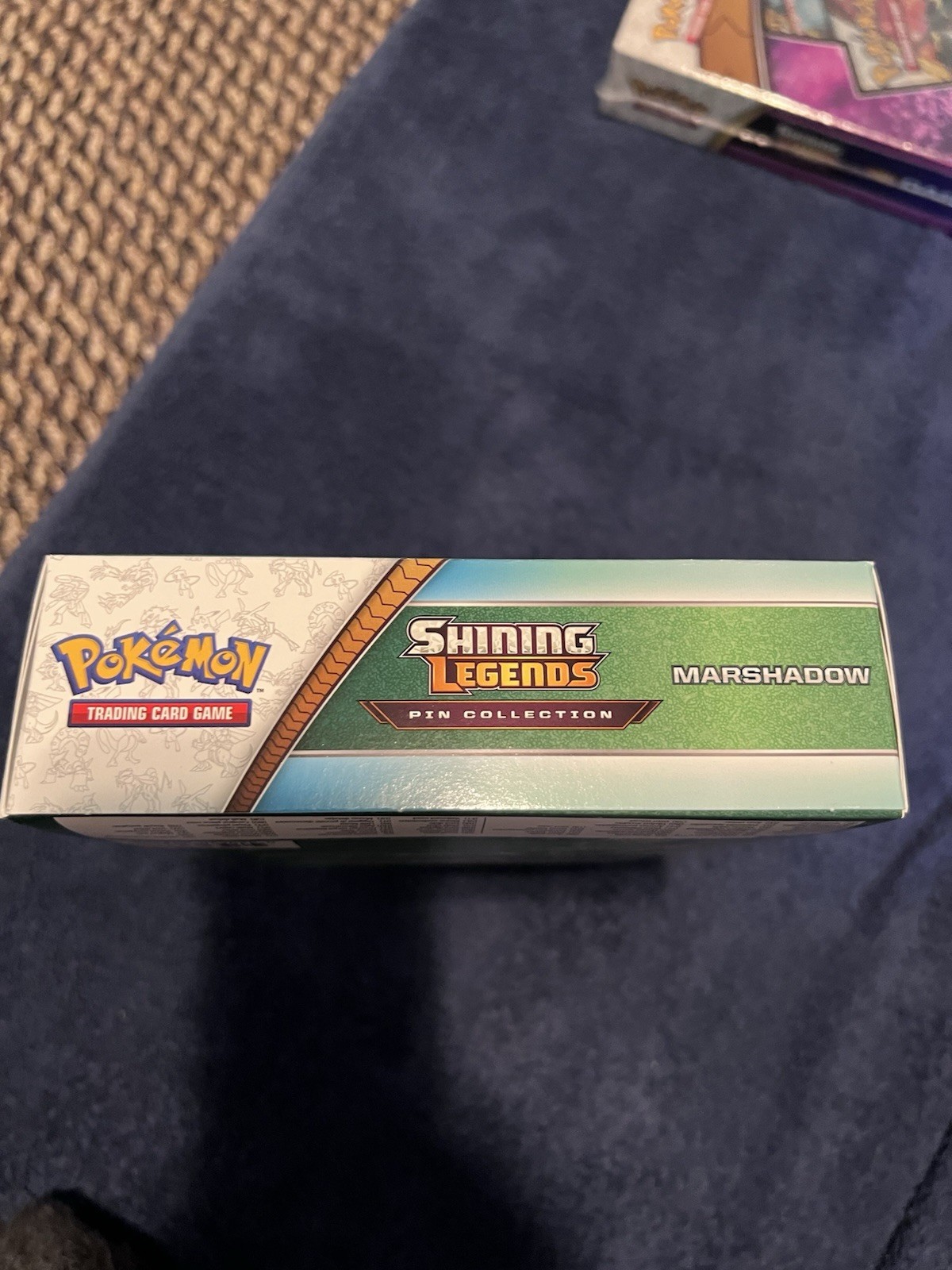 Pokemon 2017 Shining Legends 3 Pack Booster/Pin Box Factory Sealed (Marshadow)