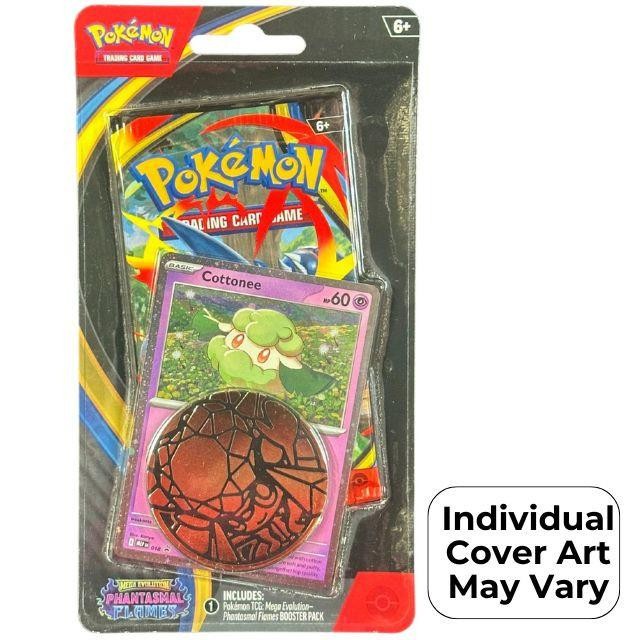 Pokemon Mega Evolution Phantasmal Flames Checklane Blister Pack