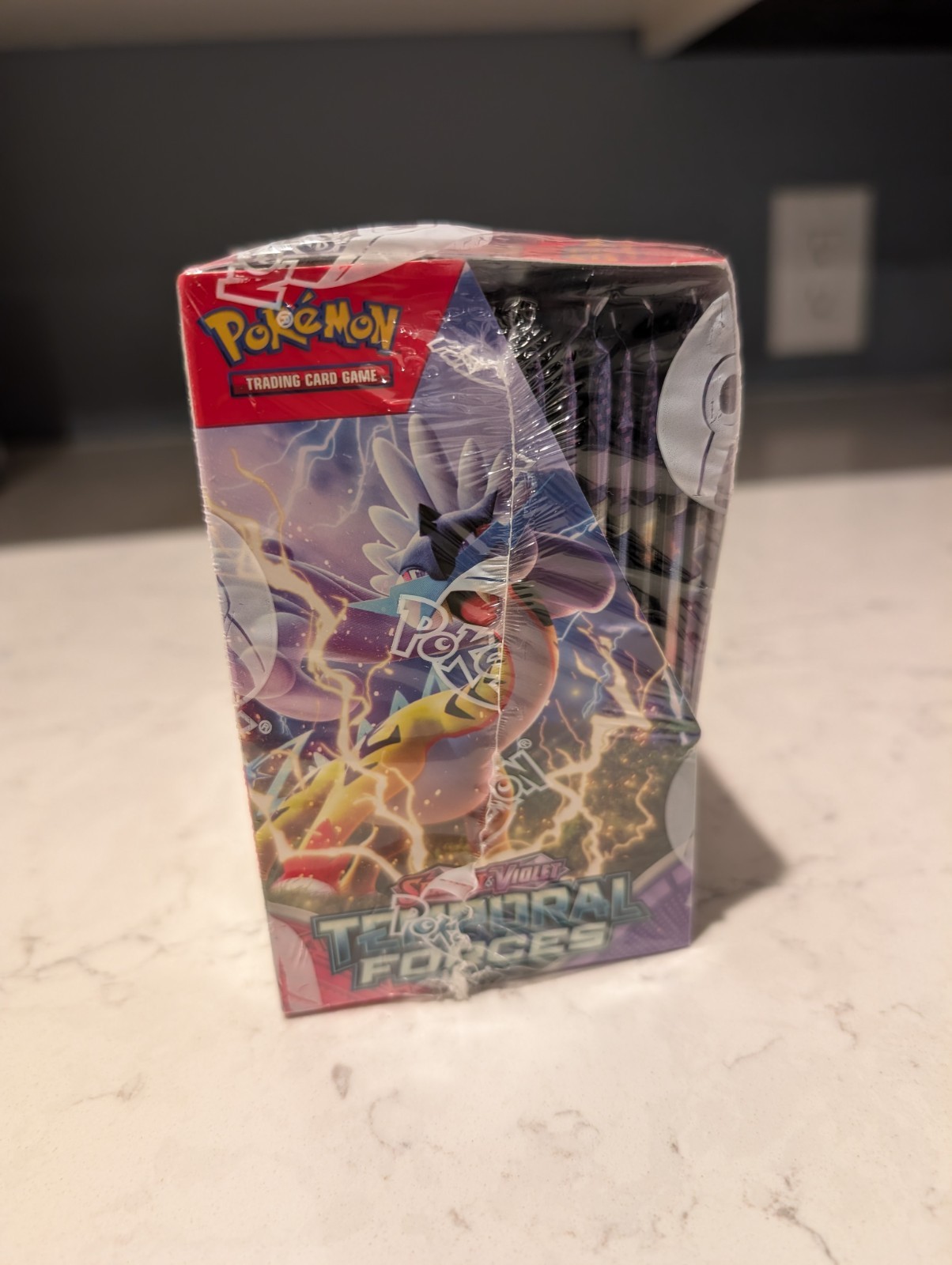 *NEW/SEALED* w Acrylic Pokemon TCG Scarlet & Violet Temporal Forces Booster Box