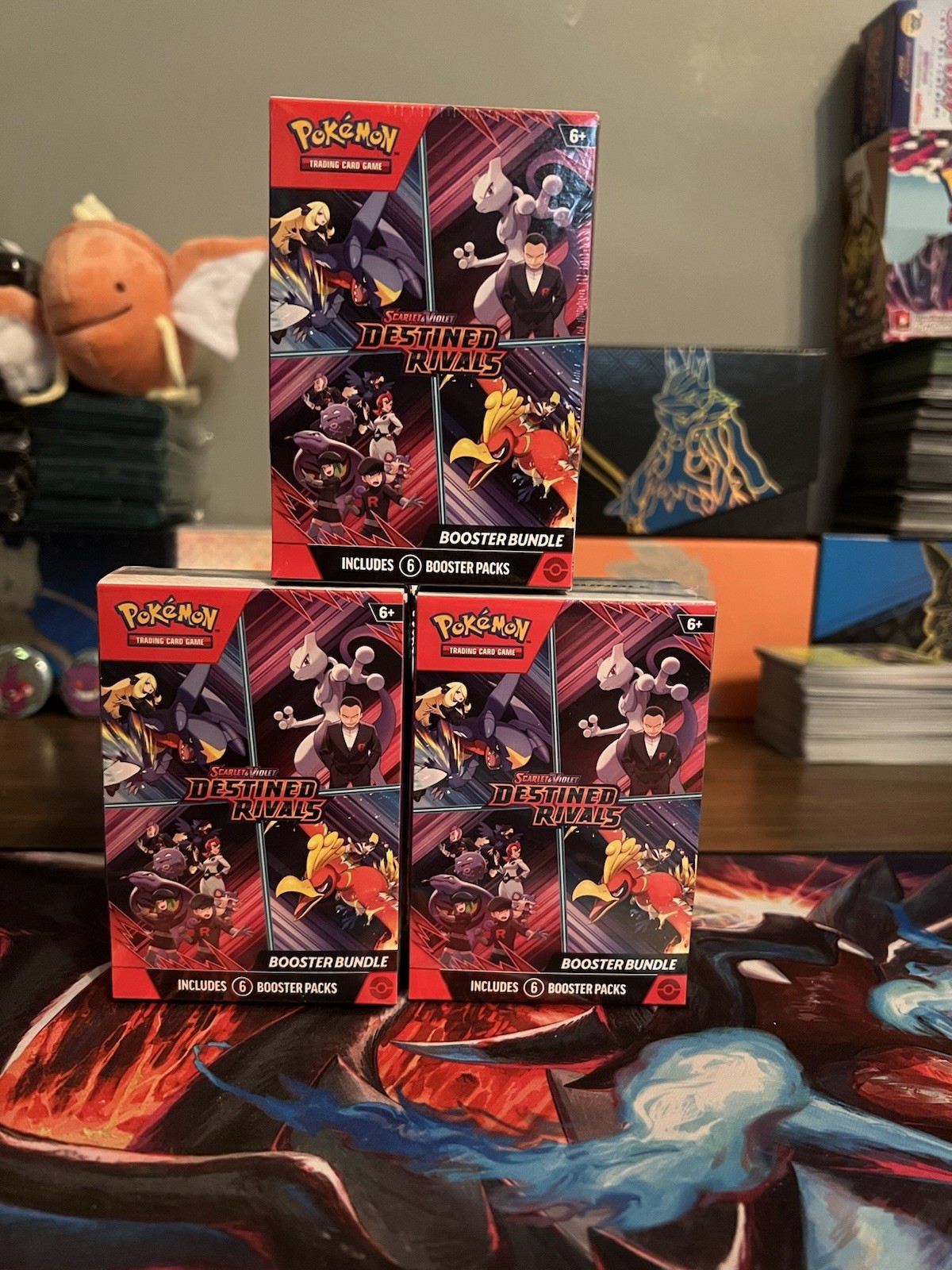 Pokémon TCG Destined Rivals Booster Bundle Lot Of 3 – SEALED