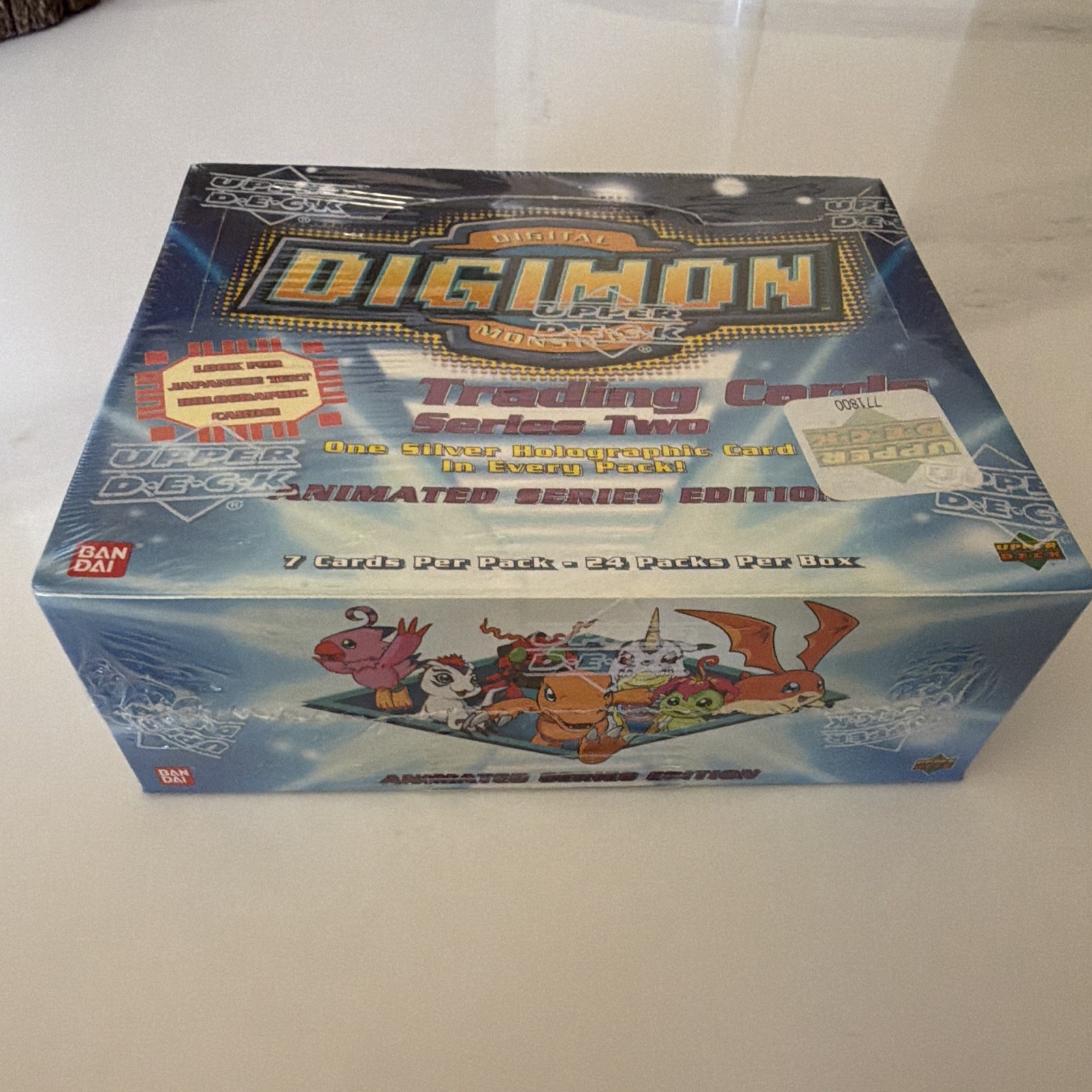 2000 Upper Deck Bandai Digimon Animated Series 2 Factory Sealed Booster Box