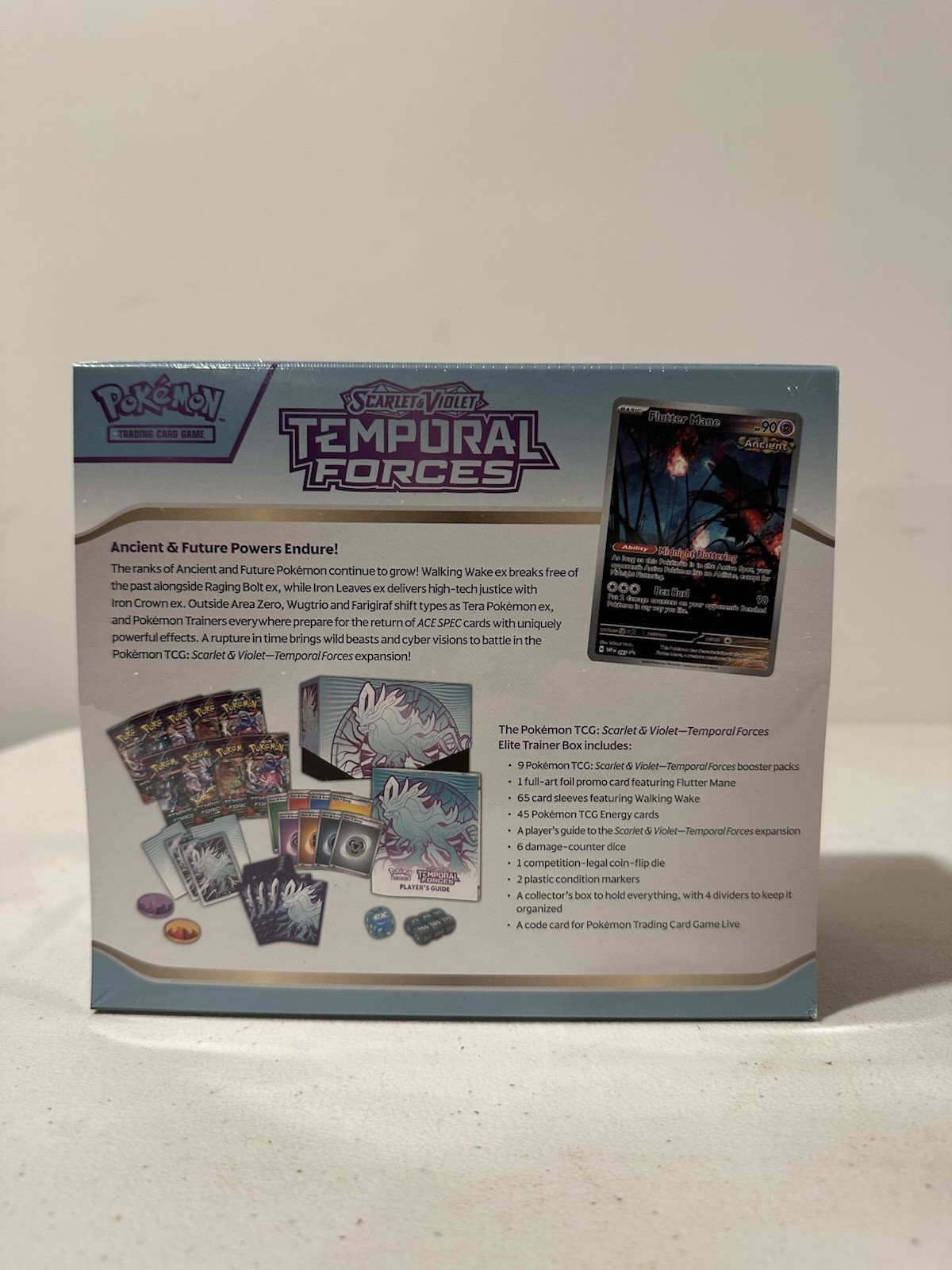 Pokemon TCG Temporal Forces Elite Trainer Box -Walking Wake ETB-SEALED