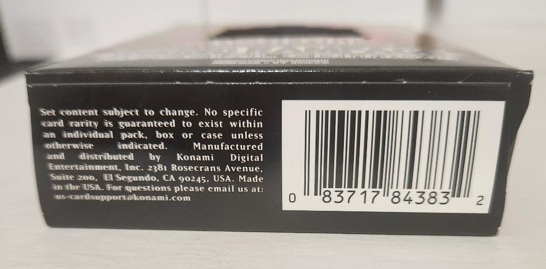 Yu-Gi-Oh! TCG Rising Rampage Special Edition Box – 3 booster packs