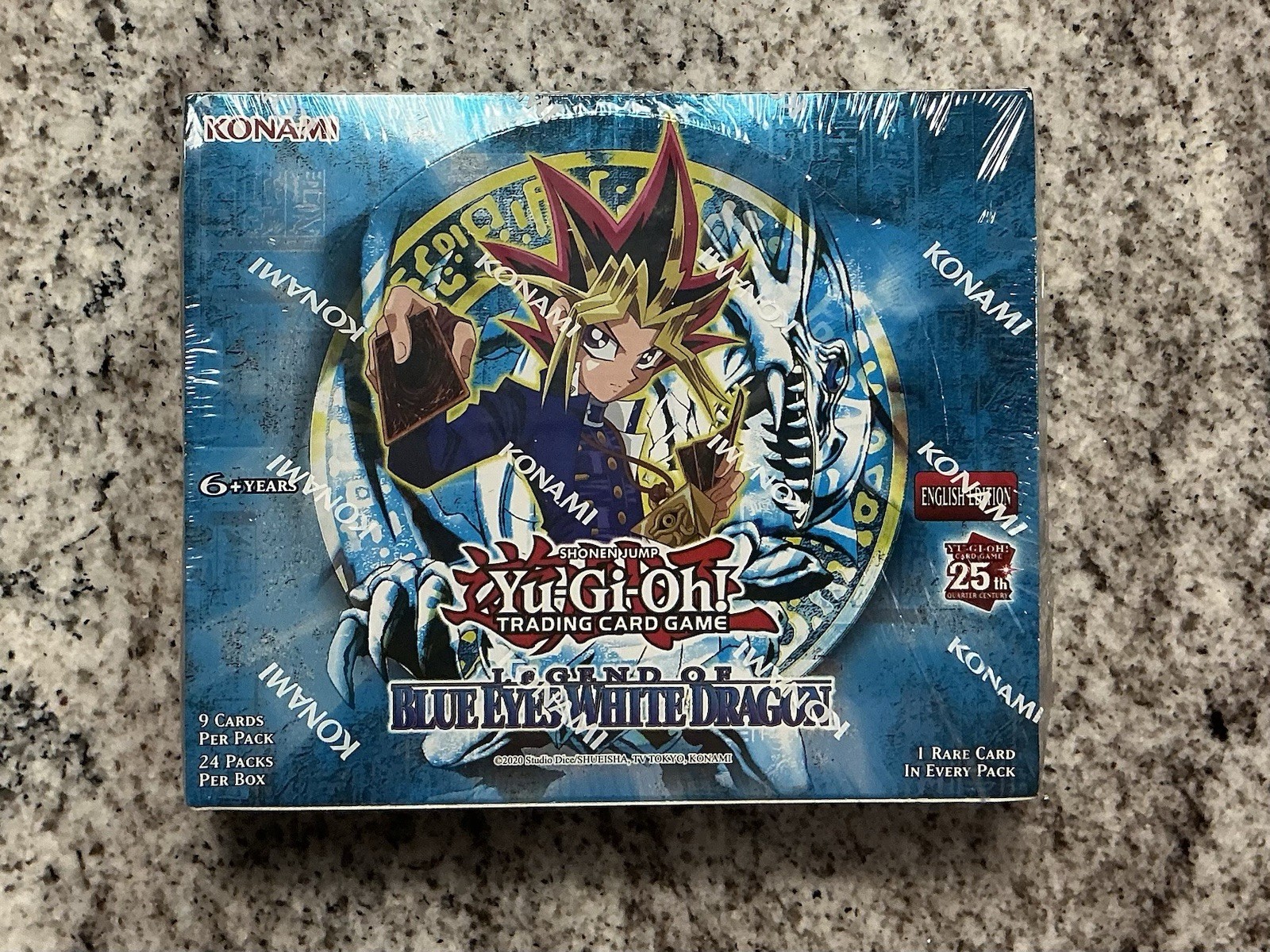 Konami Yu-Gi-Oh! Legend of Blue Eyes White Dragon Booster Box (25th Anniversary)