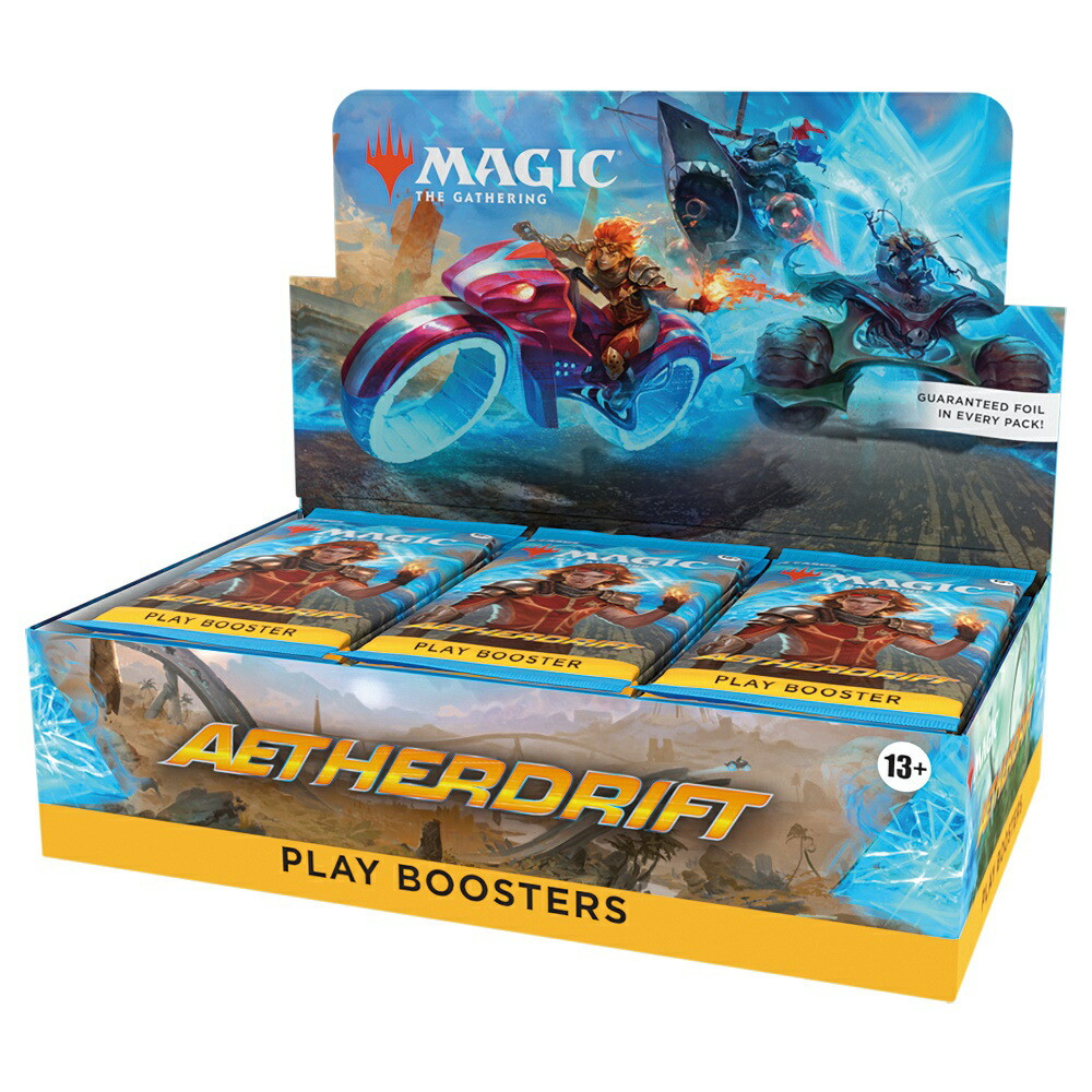 English Magic The Gathering Aetherdrift Play Boosters Box Aether Drift MTG card