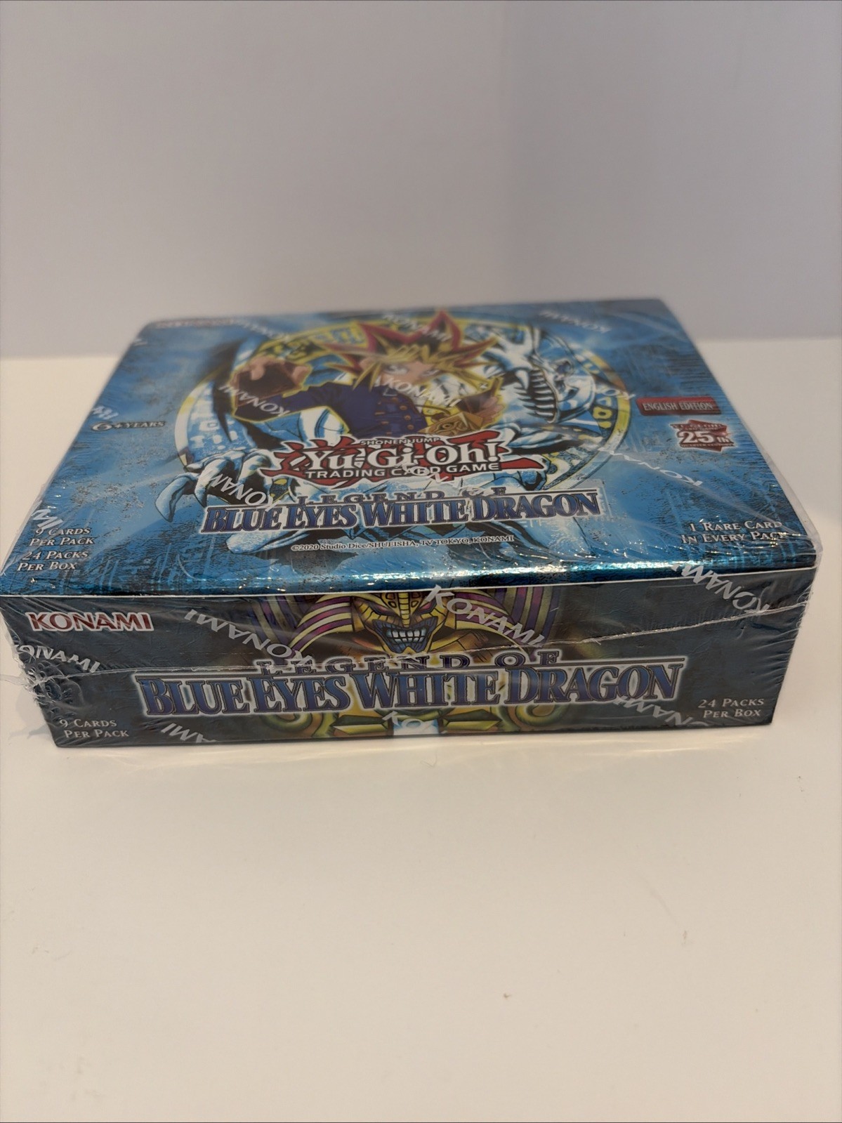 Yugioh Legend of Blue Eyes White Dragon Booster Box 25th Anniversary – SEALED