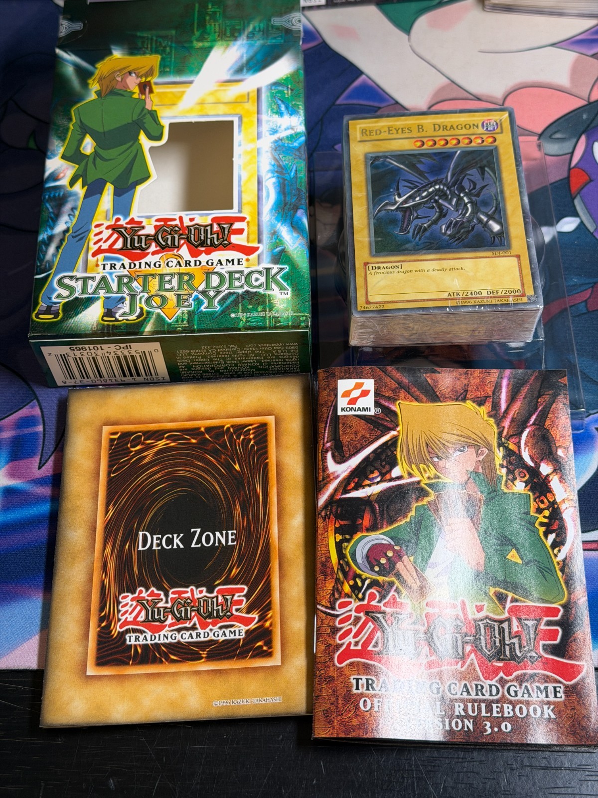 Yugioh Starter Deck Joey Unlimited Sealed Deck But open box