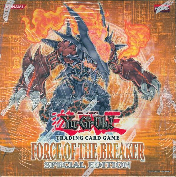 YUGIOH FORCE OF THE BREAKER SPECIAL EDITION BOX BLOWOUT CARDS