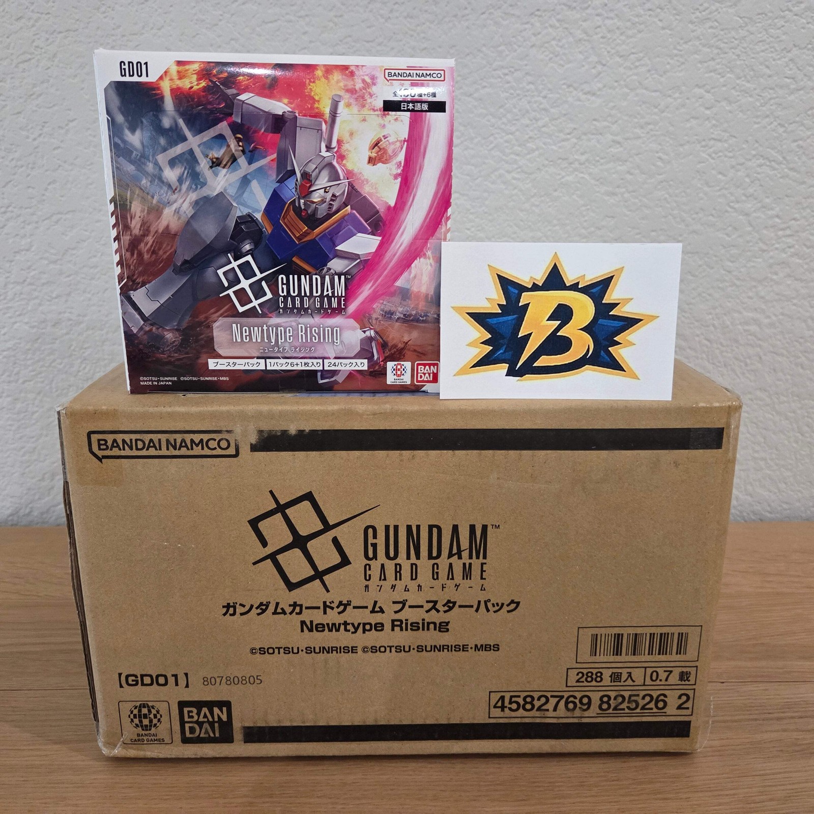 Gundam Card Game Japanese Newtype Rising (GD01) Booster Box