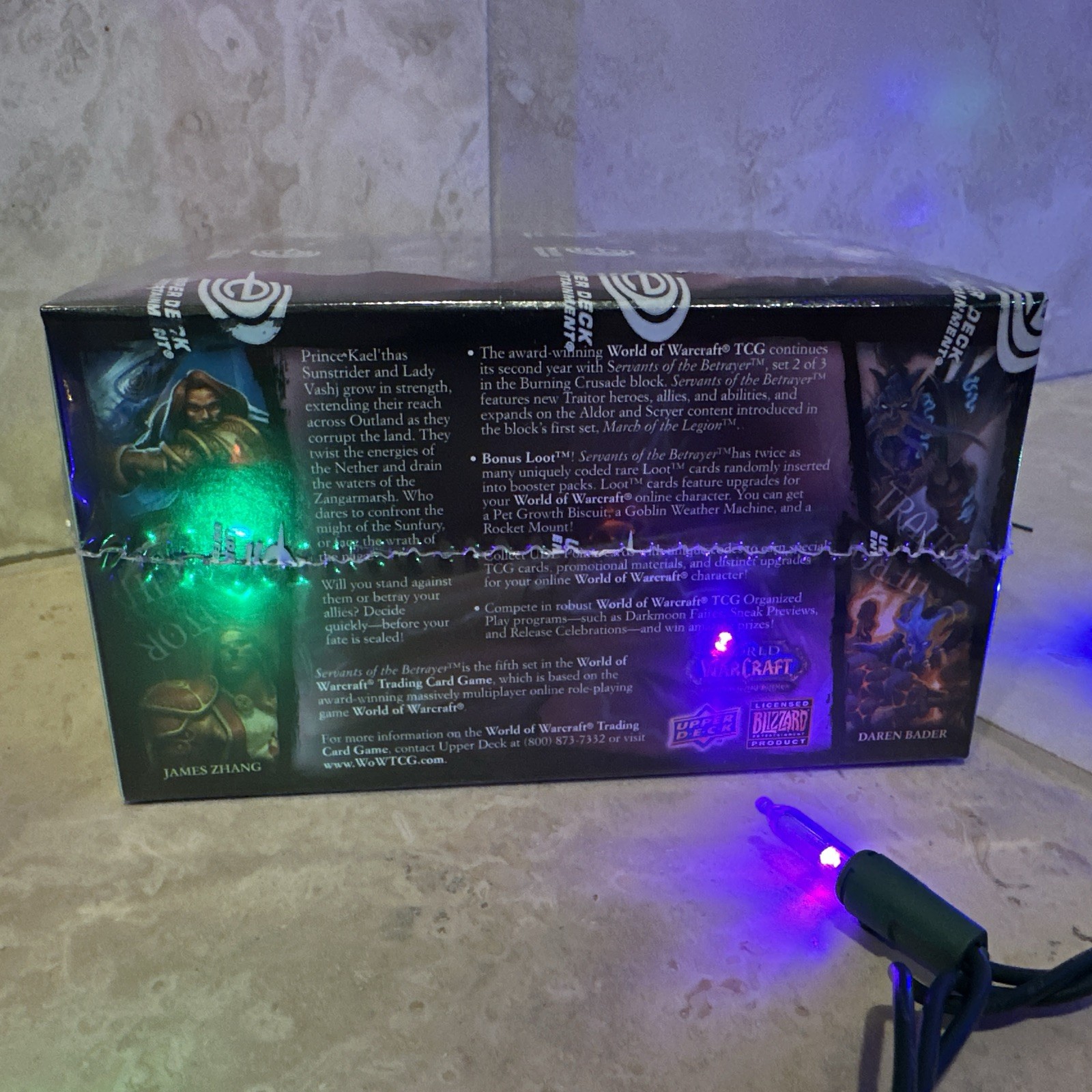 World of Warcraft Servants of the Betrayer FACTORY SEALED Booster Box 2008 MINT