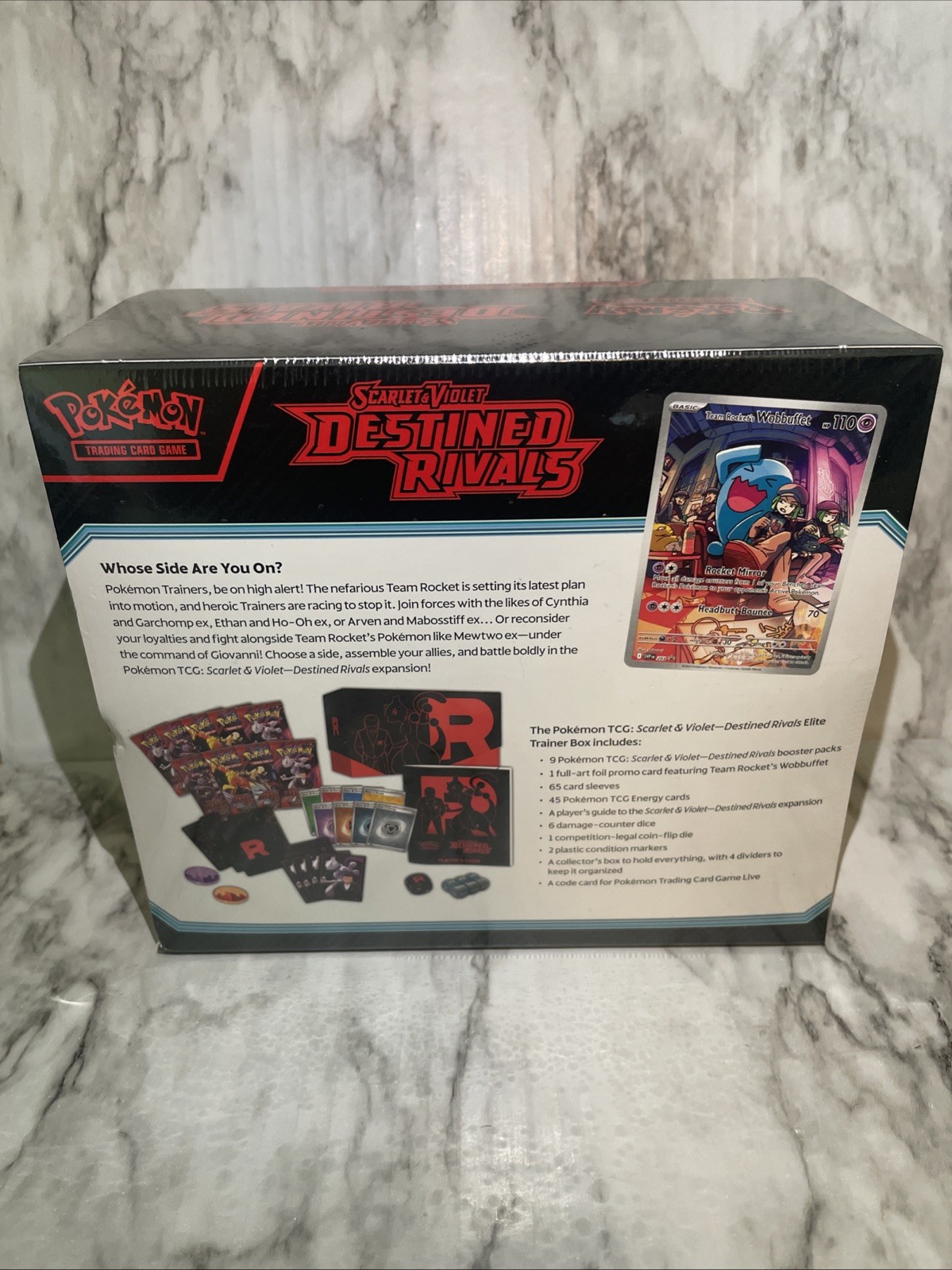 Pokémon TCG Scarlet & Violet Destined Rivals ETB Elite Trainer Box – Sealed