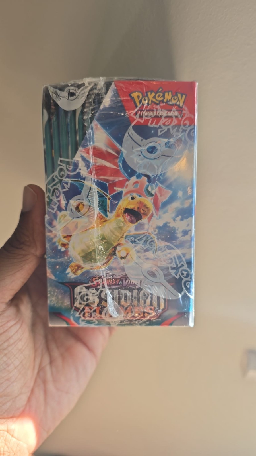 Pokemon Obsidian Flames Half Booster Box 18 Packs – New & Sealed