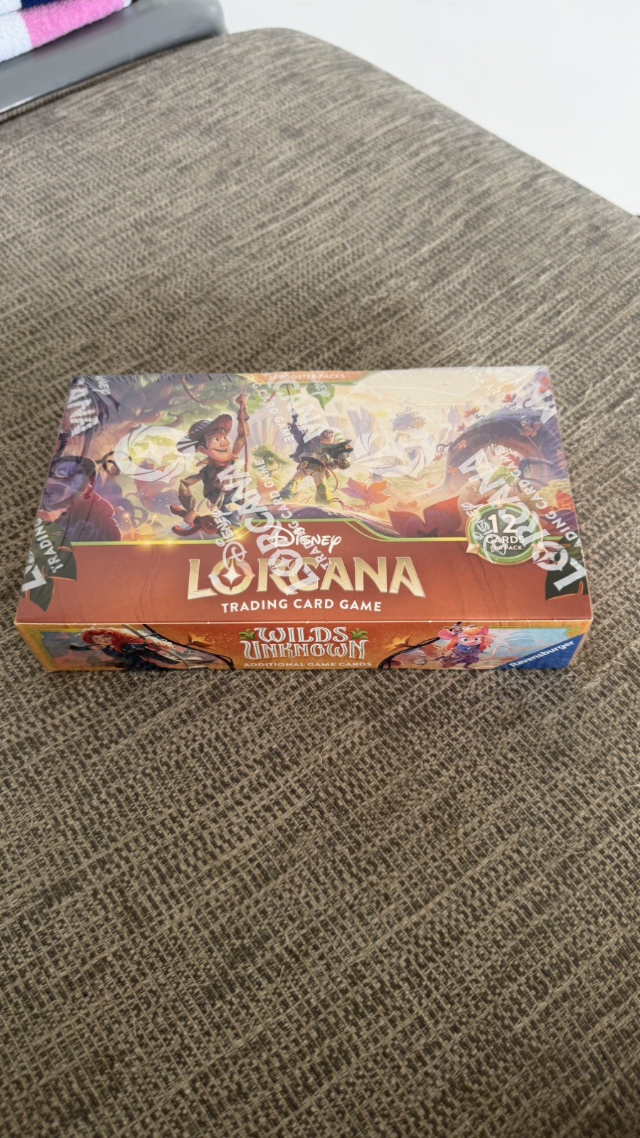 Disney Lorcana TCG Wilds Unknown Booster Box 24 Packs 288 Cards Factory Sealed