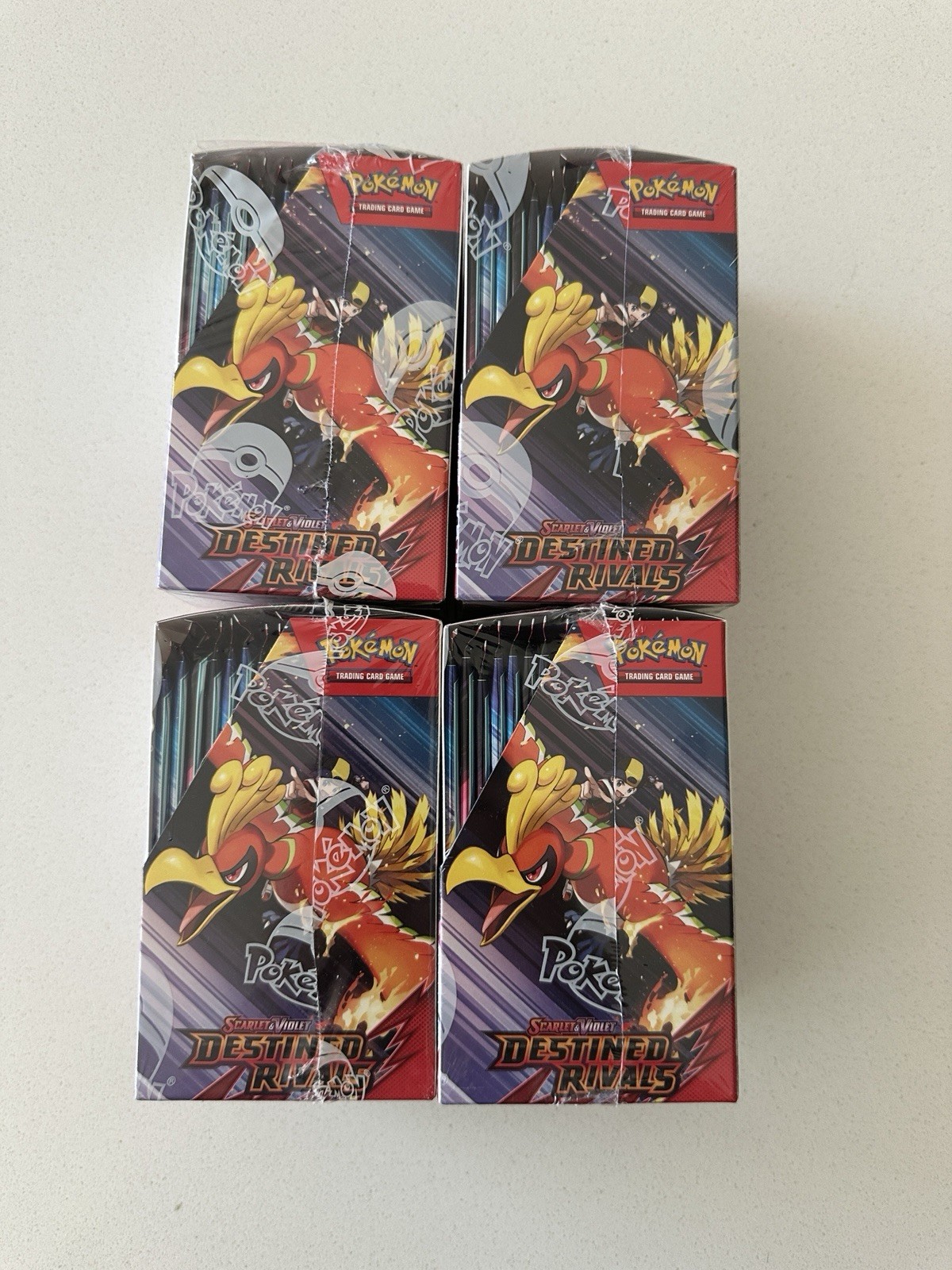Pokemon TCG Destined Rivals Half Booster Box New And Sealed