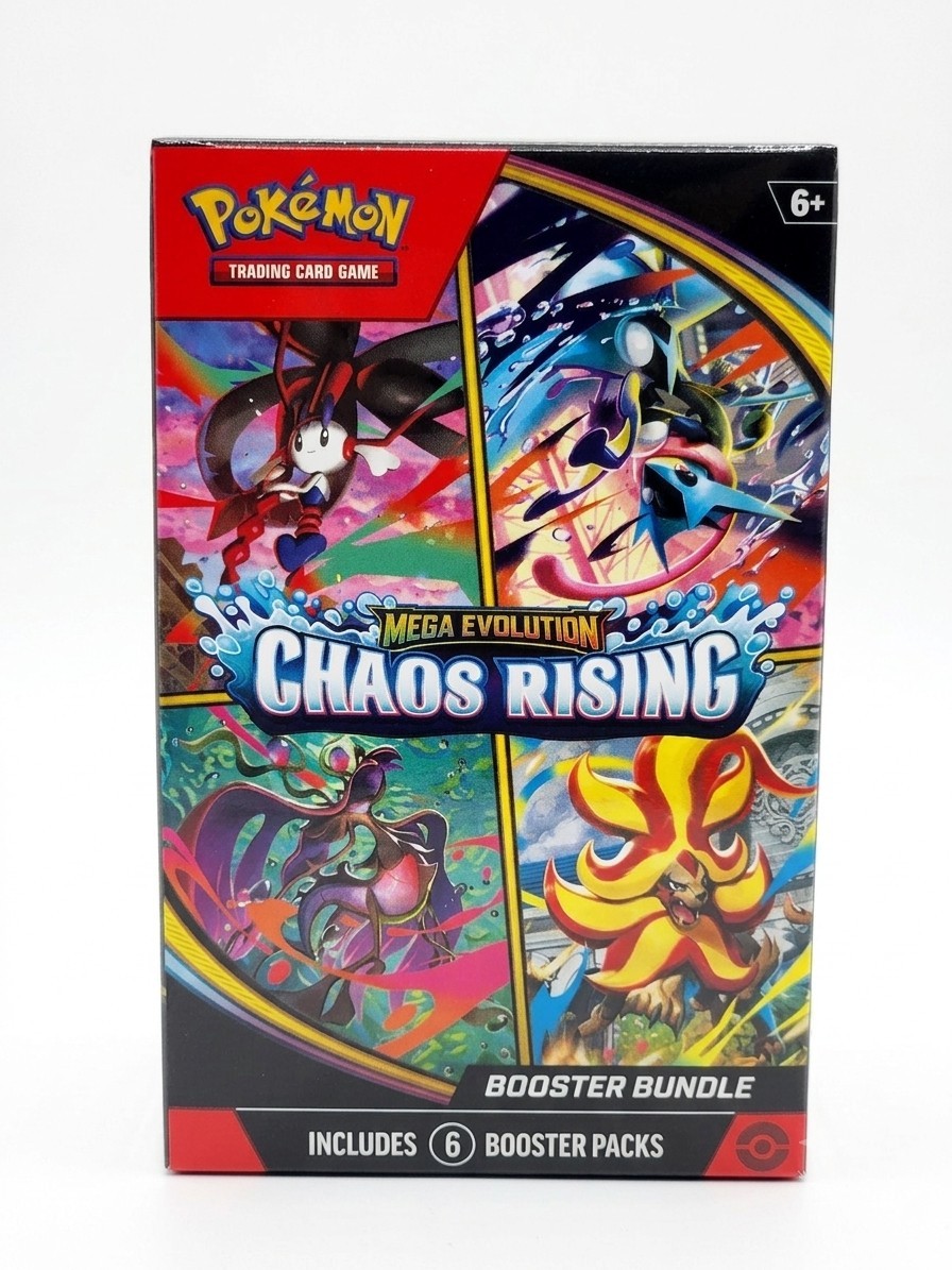 Pokémon ME04- Mega Evolution CHAOS RISING Booster Bundle TCG NEW 🔥