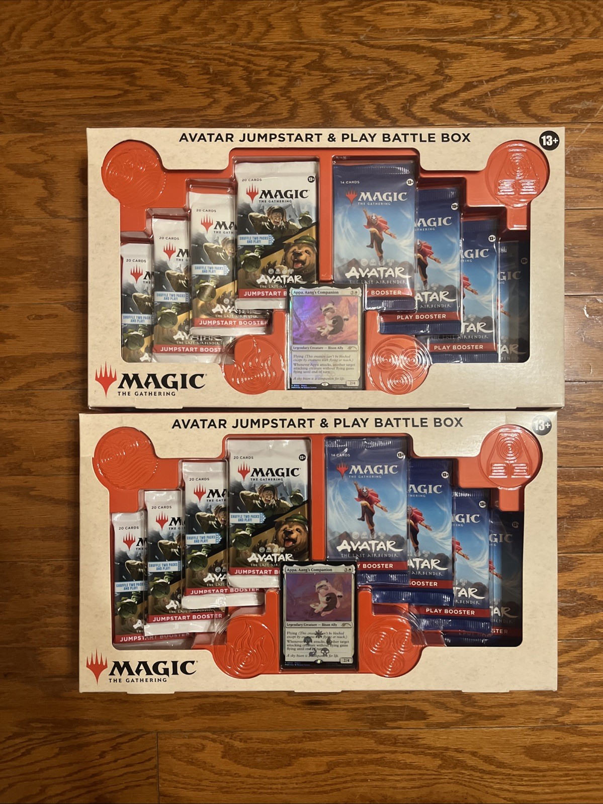 Magic The Gathering TCG Lot Of (2) Avatar Jumpstart And Play Battle Box