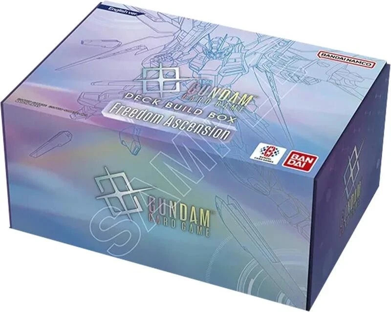 GUNDAM CARD GAME DECK BUILD SET FREEDOM ASCENSION SEALED BOX SC01